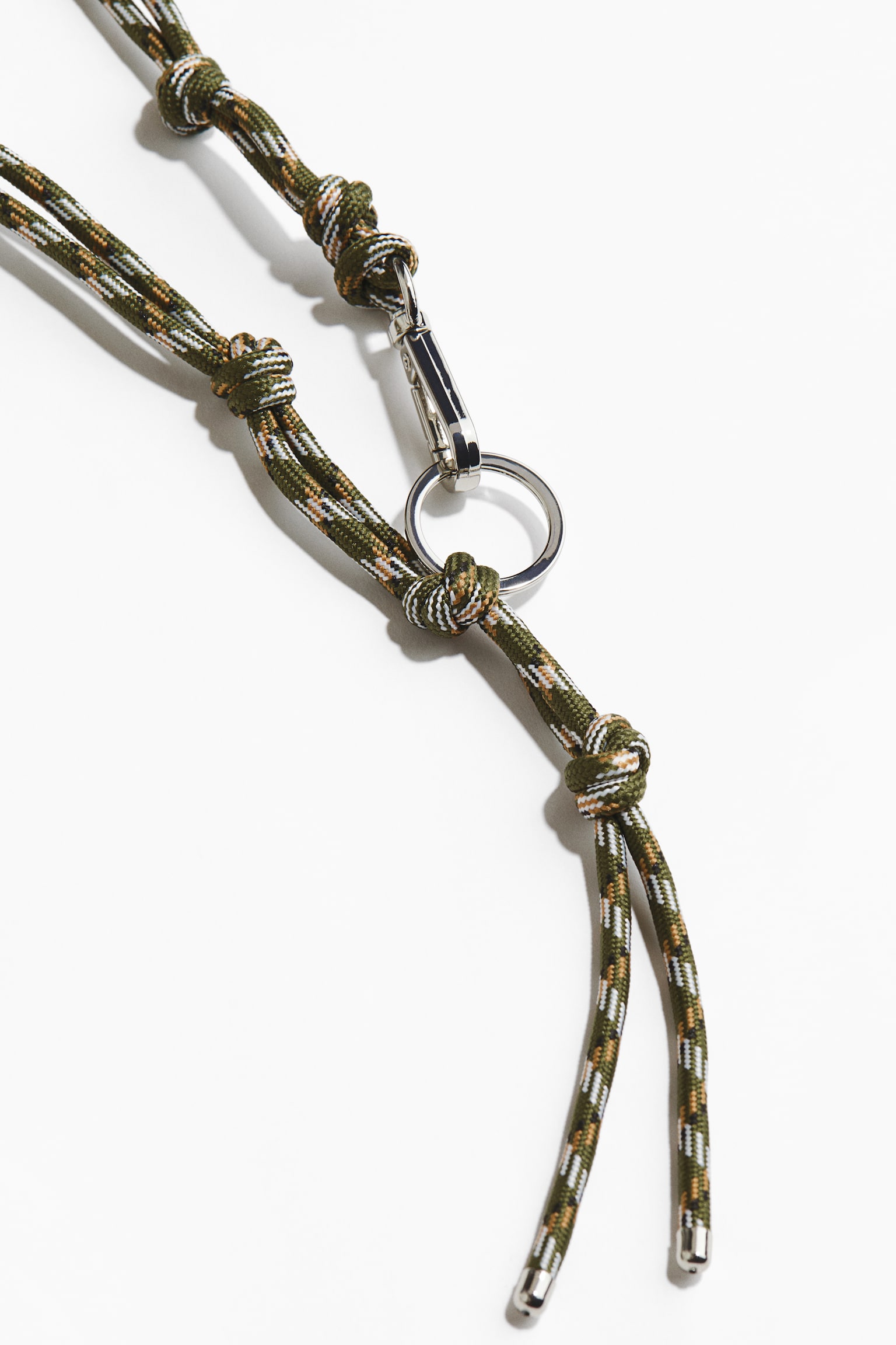 Keyring - Khaki green/Patterned - 2