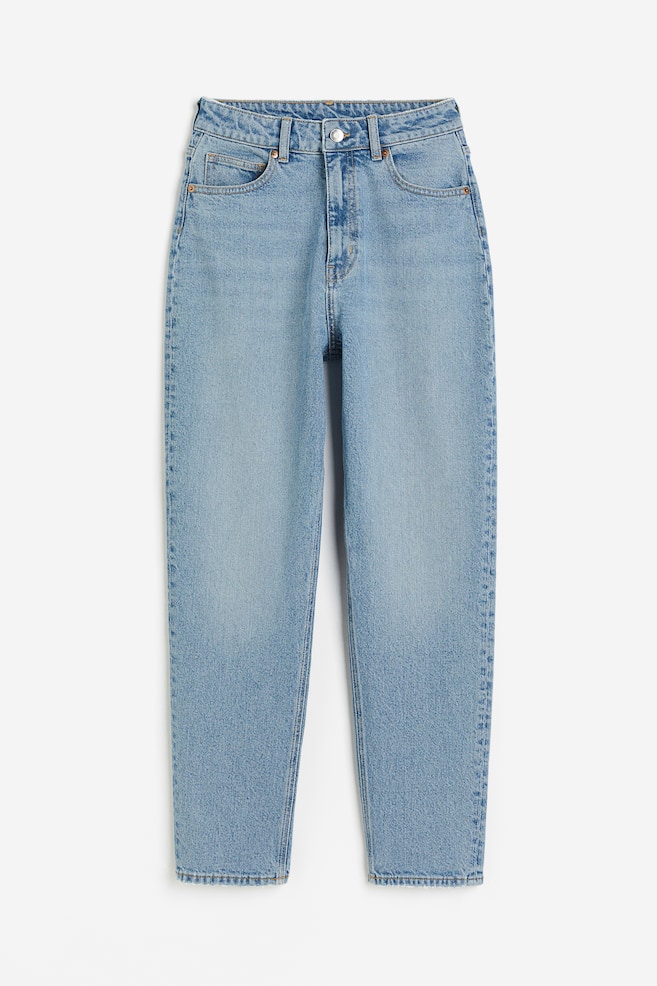Slim Mom High Ankle Jeans - Blu denim chiaro/Blu denim/Blu denim/Blu denim/dc/dc/dc - 2