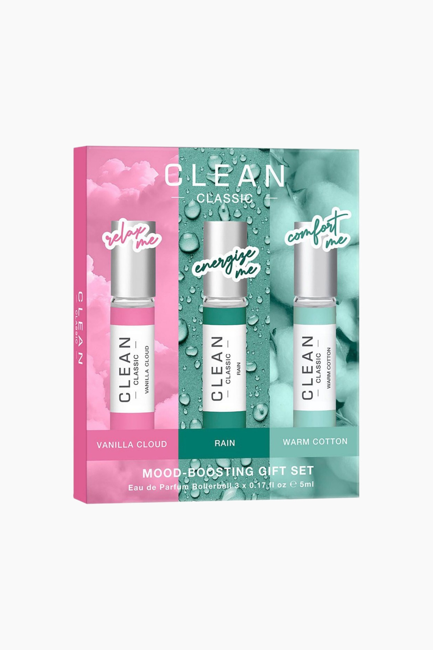 Clean - Xmas Classic Moodbooster Set Edp - Classic Moodbooster Set