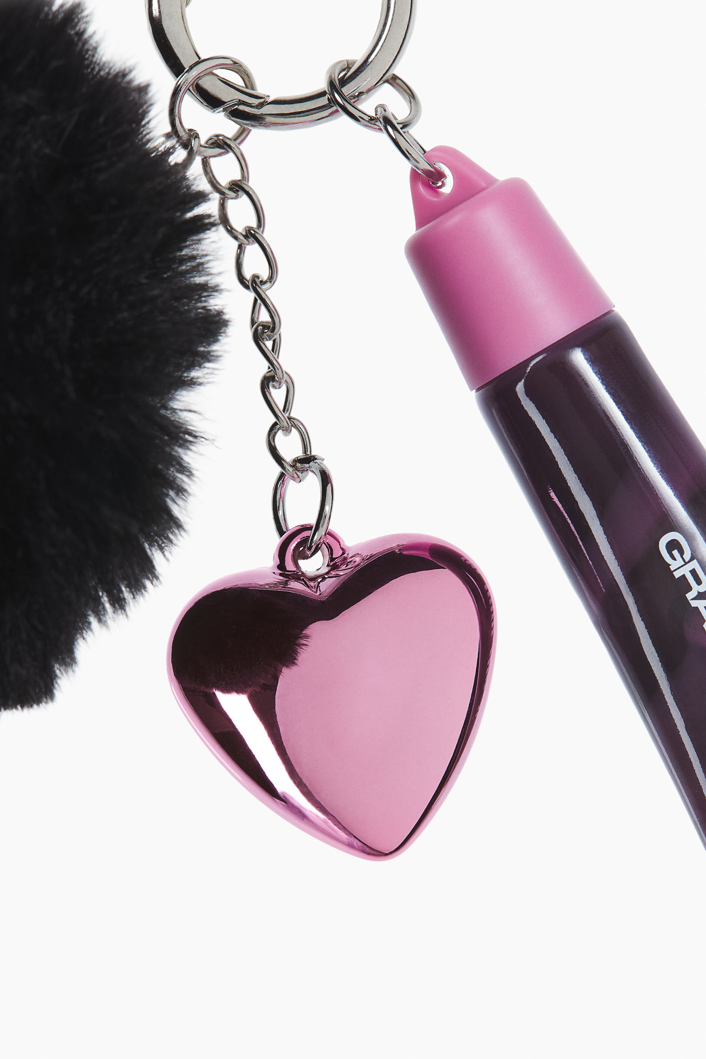 Lip Gloss Key Ring - Purple/Grape - Beauty all | H&M US