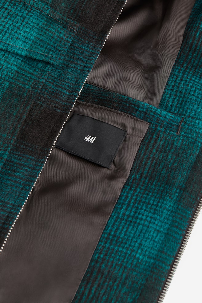 Veste-chemise Regular Fit - Turquoise/carreaux/Noir/carreaux - 5
