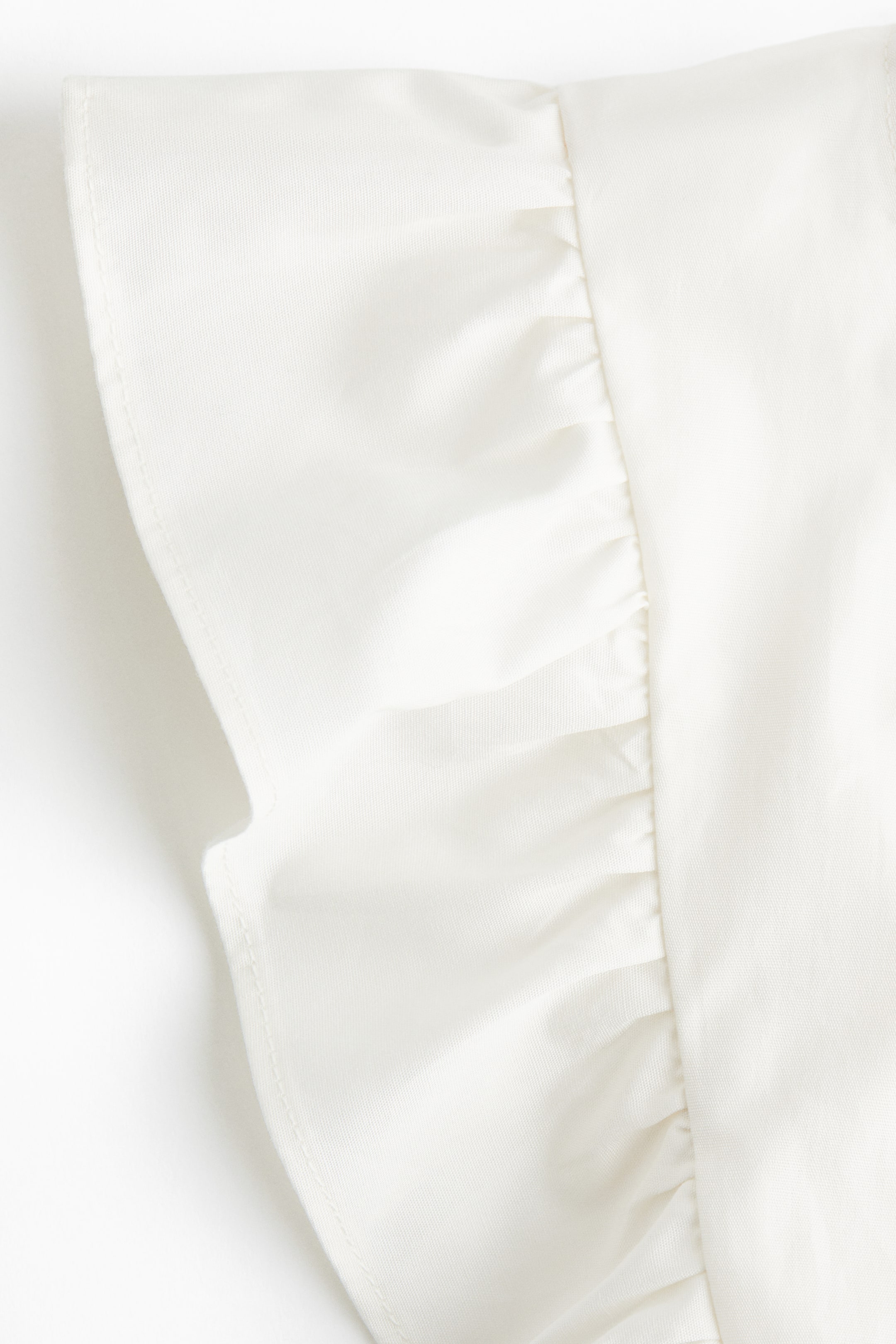 View larger image: Sleeveless tie-front blouse - White - Ladies | H&M IN 5