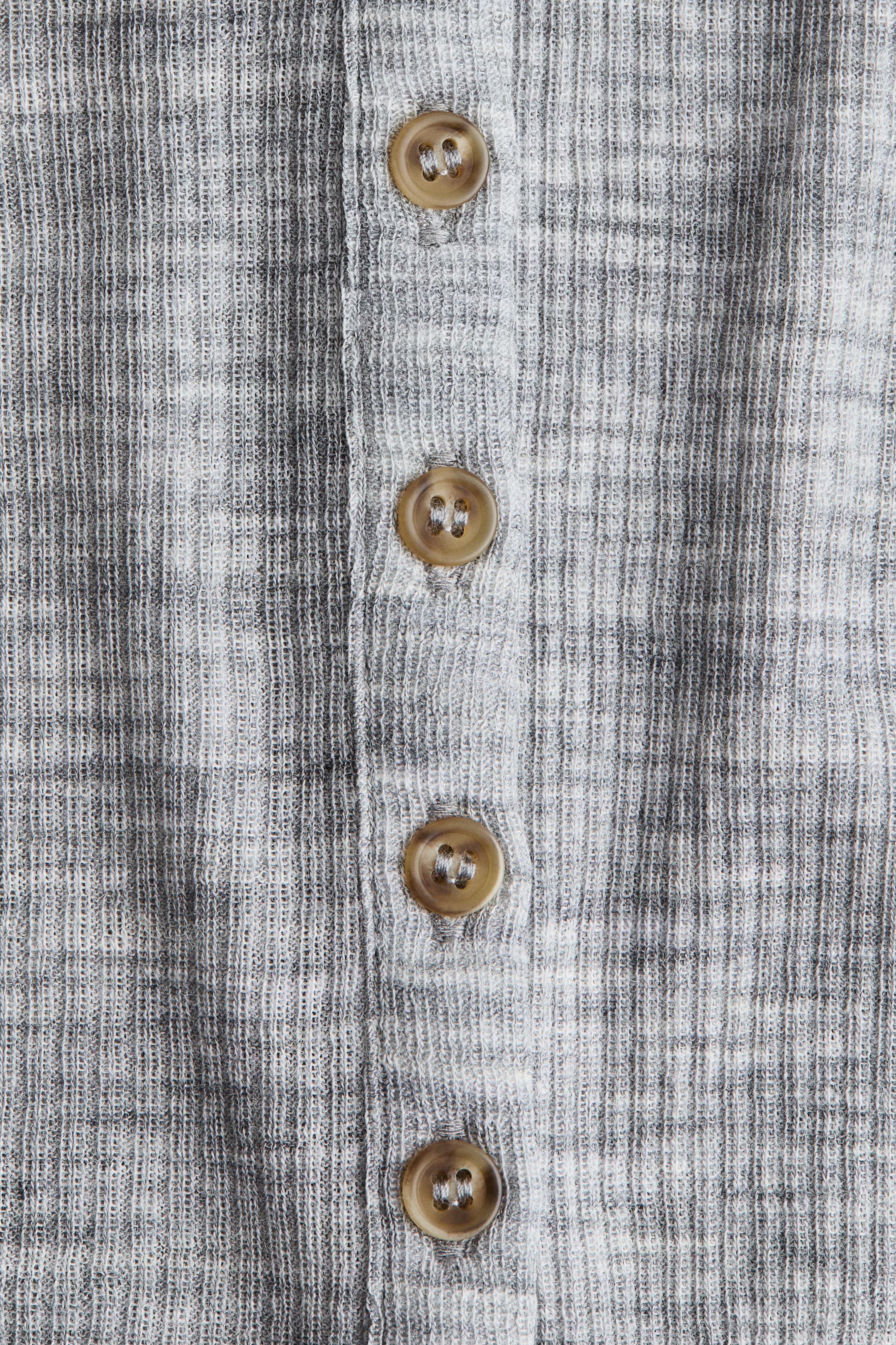 Se større billede: Poloshirt i uld - Gråmeleret - DAME | H&M DK 2