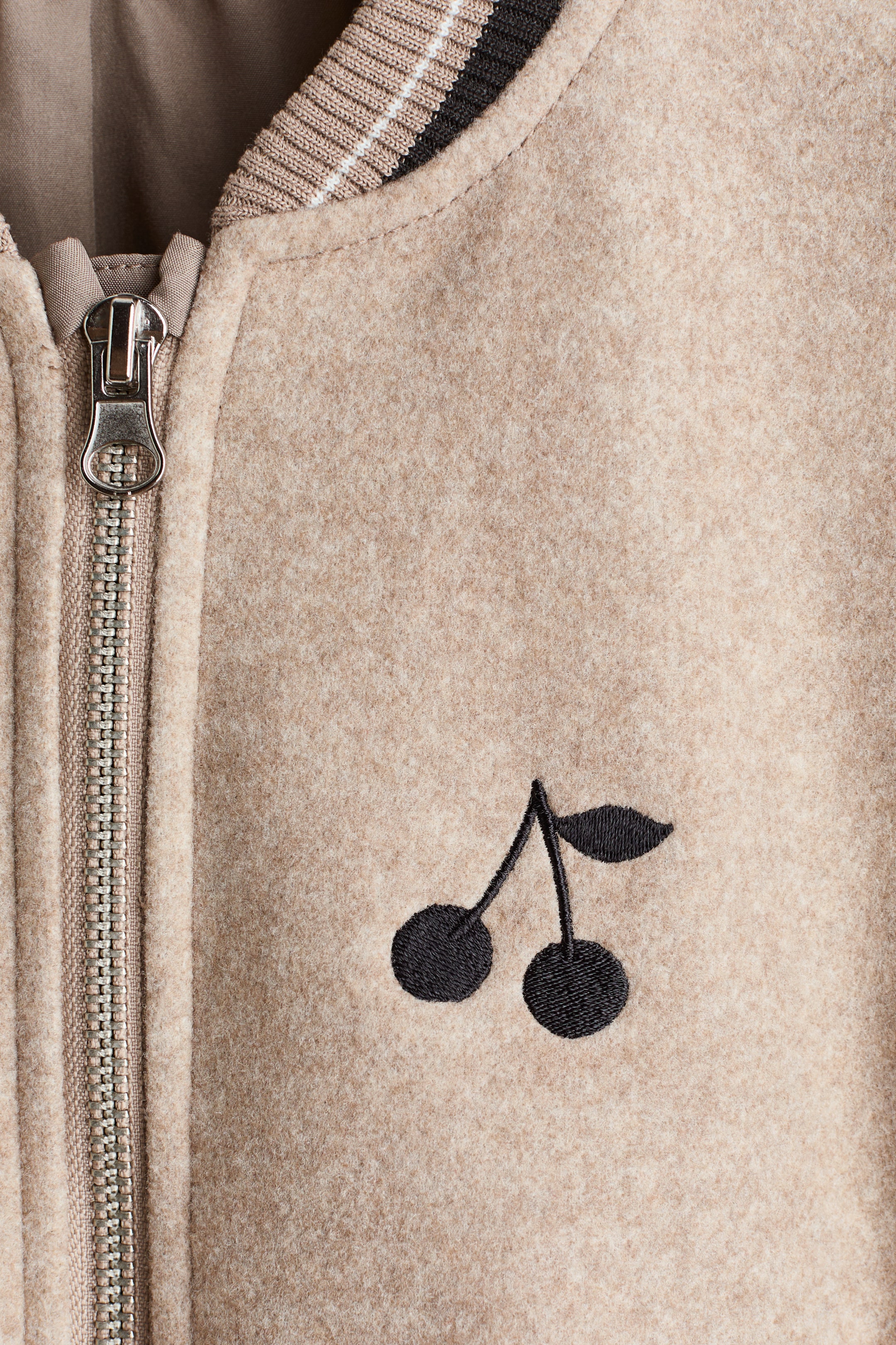 Детские куртки H&M Felted Baseball Jacket — фото 2