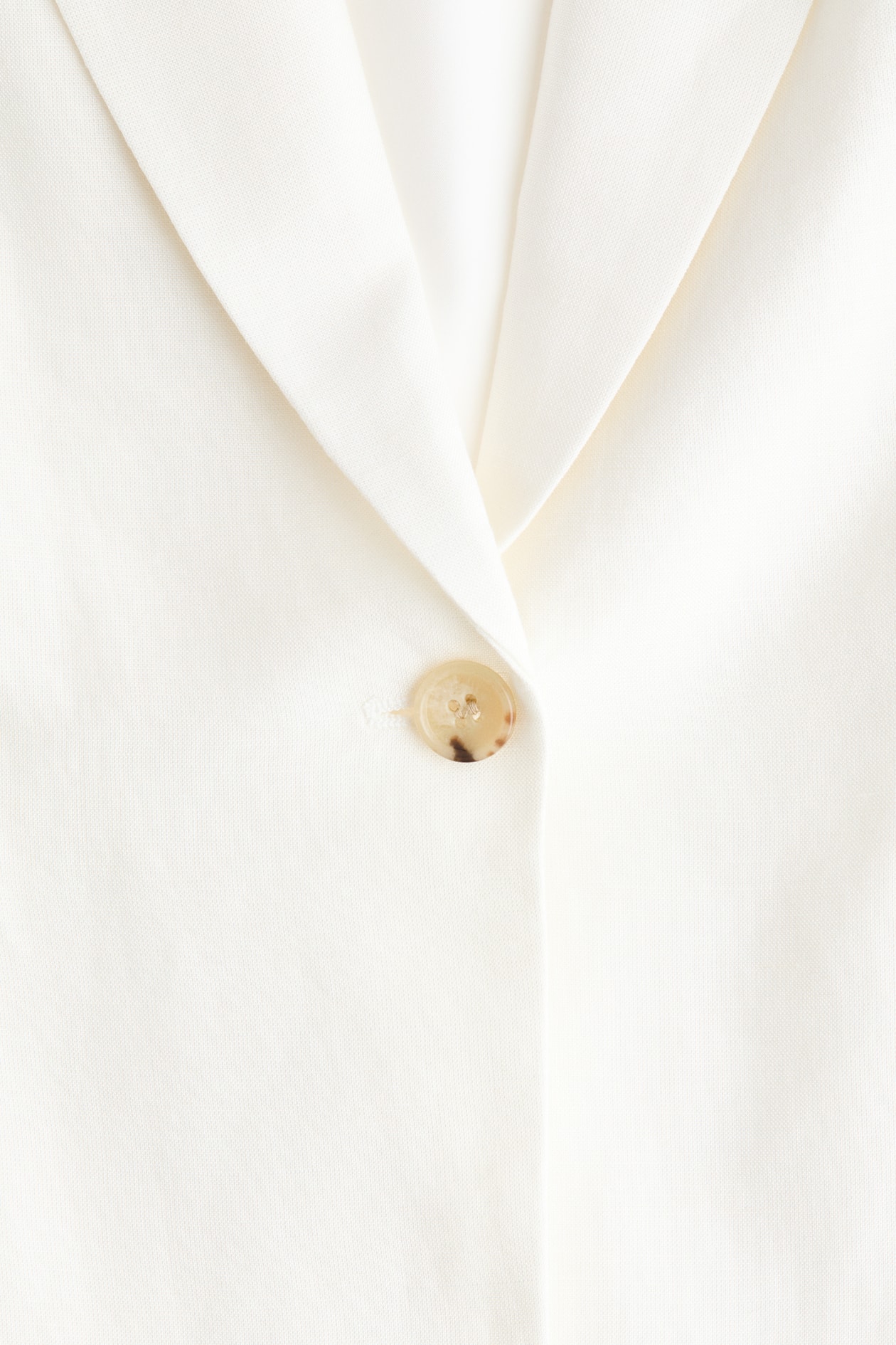 Linen-Blend Blazer