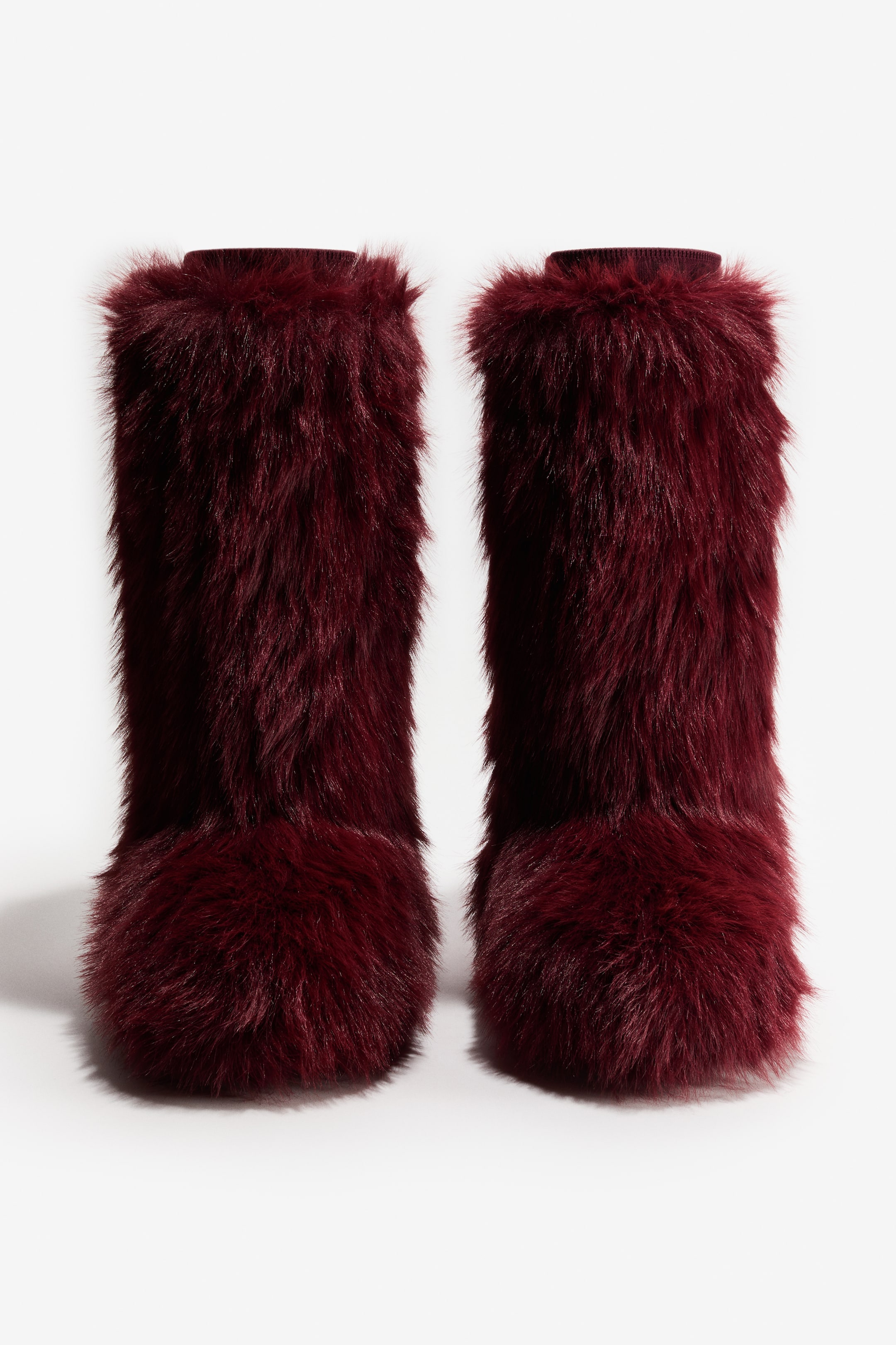 拡大画像を表示: ロングブーツ - バーガンディ - レディース | H&M JP 5