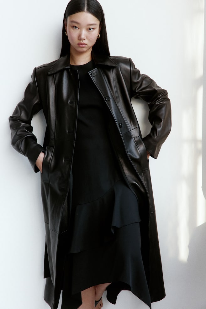 Vestido asimétrico - Negro - 4