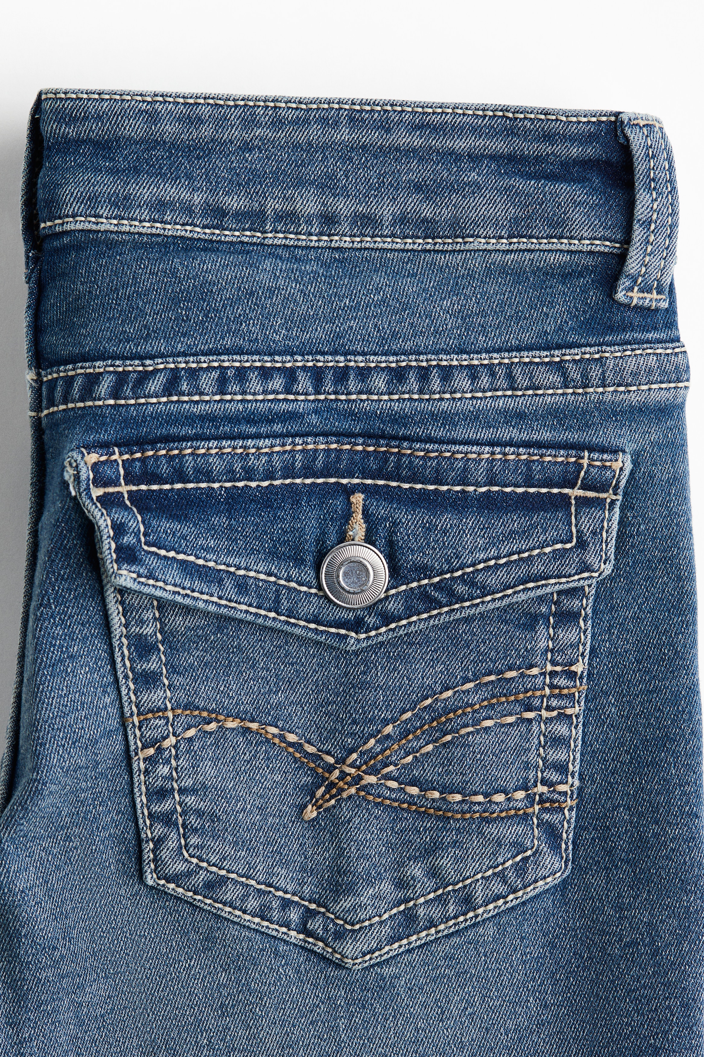 Flared Low Jeans
