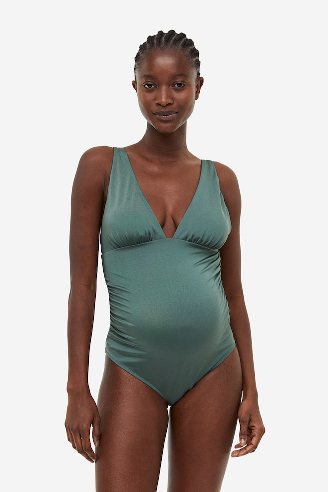 MAMA Swimsuit - Khaki green - 1