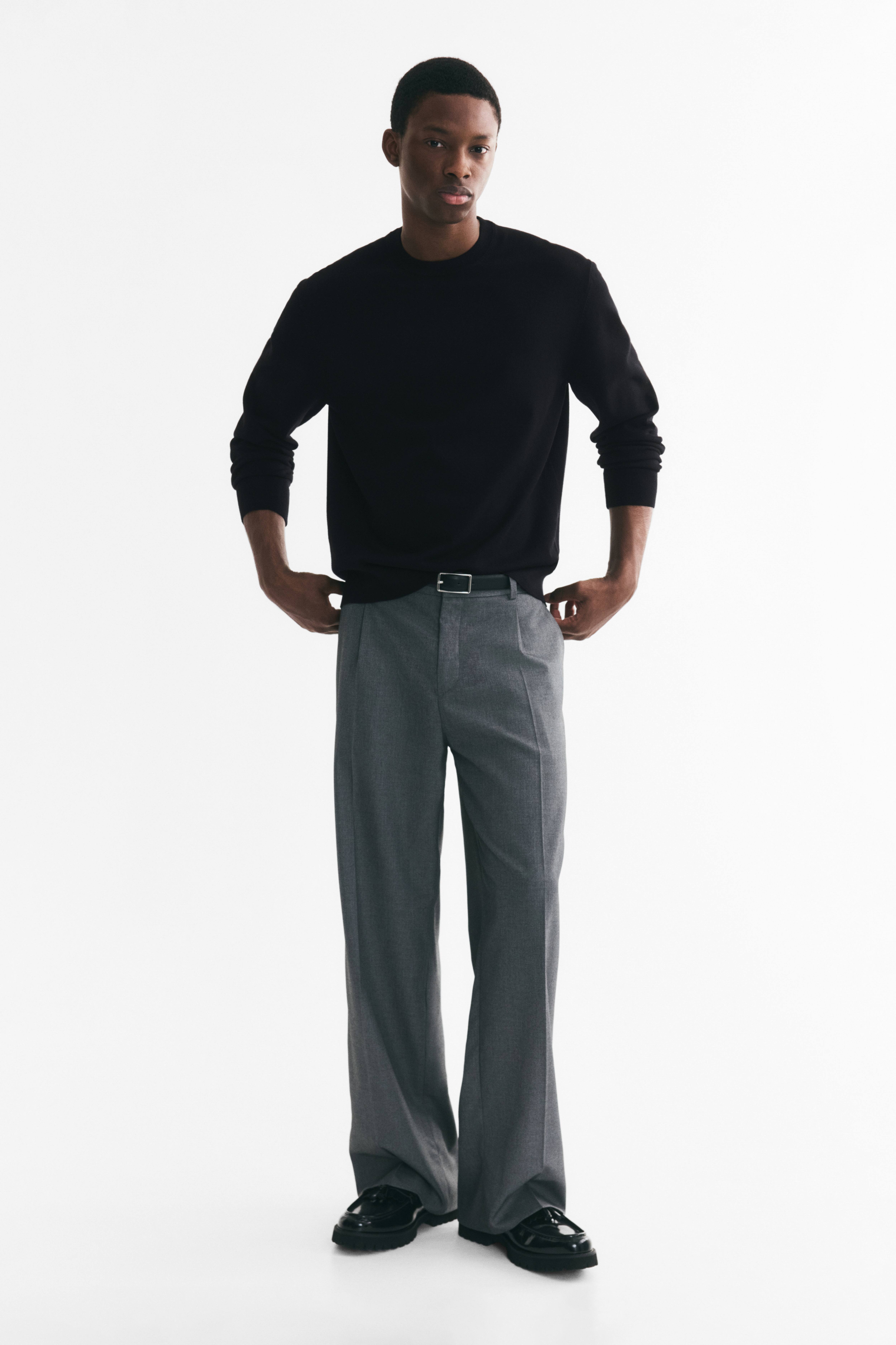 Regular-Fit Fine-Knit Sweater