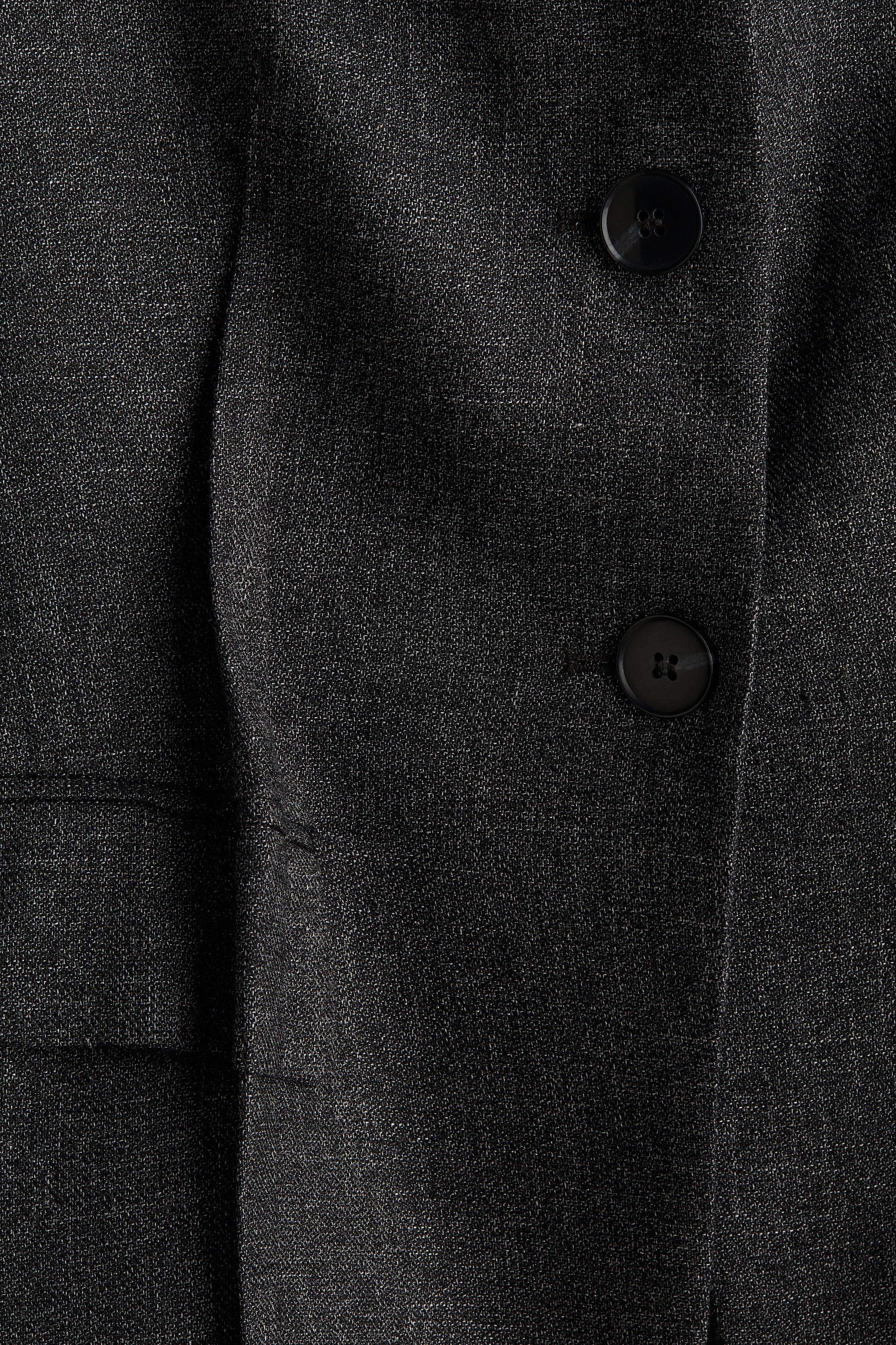 Wool-blend blazer