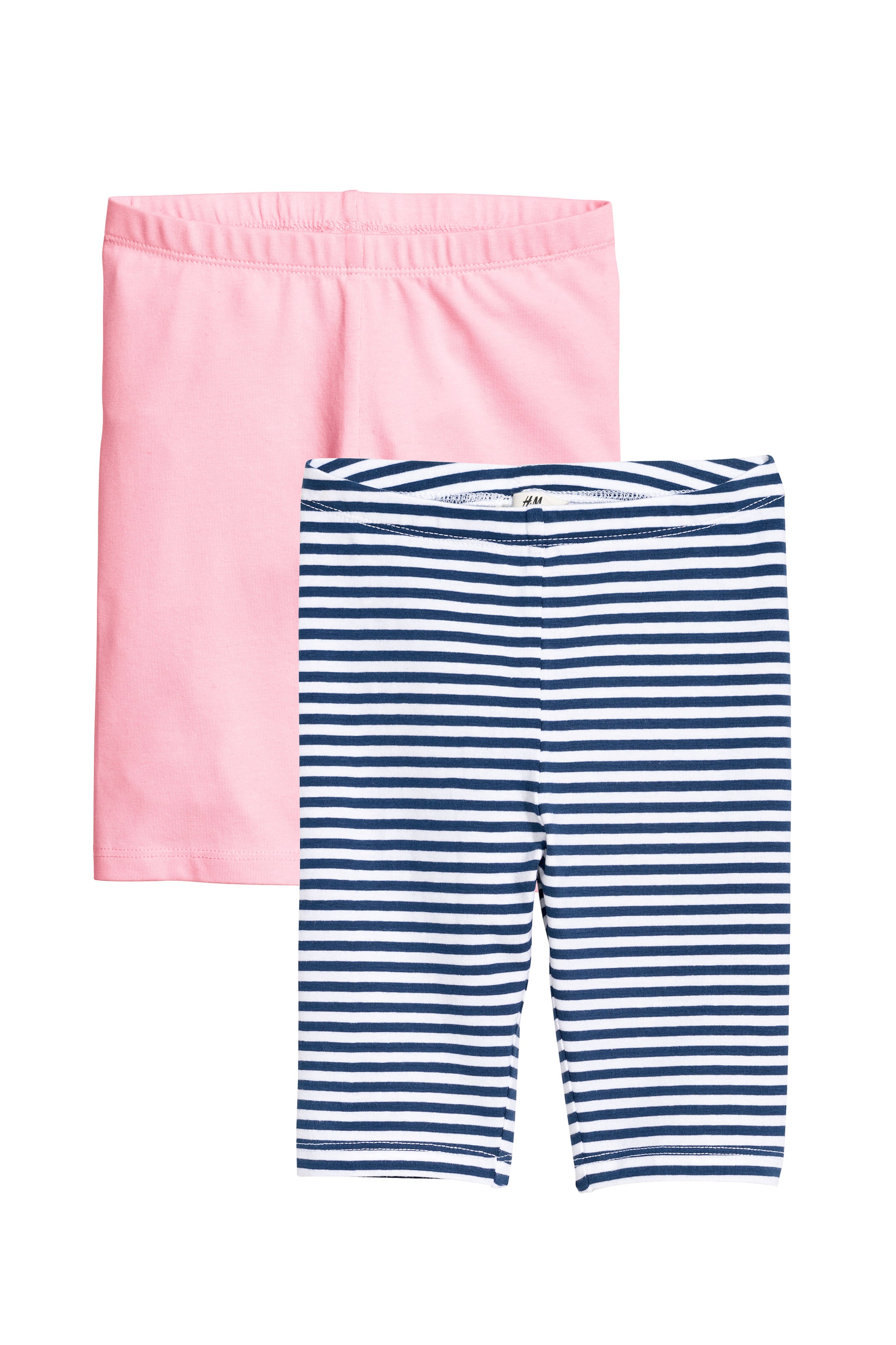 View larger image: 2-pack cycling shorts - Dark blue/Pink - Kids | H&M 1