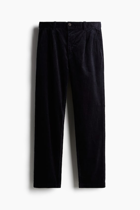 Sztruksowe spodnie Regular Fit