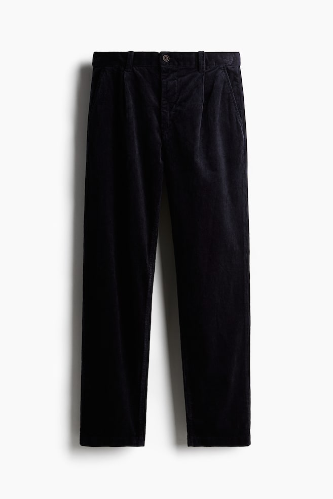 Cordhose in Regular Fit - Marineblau - 1