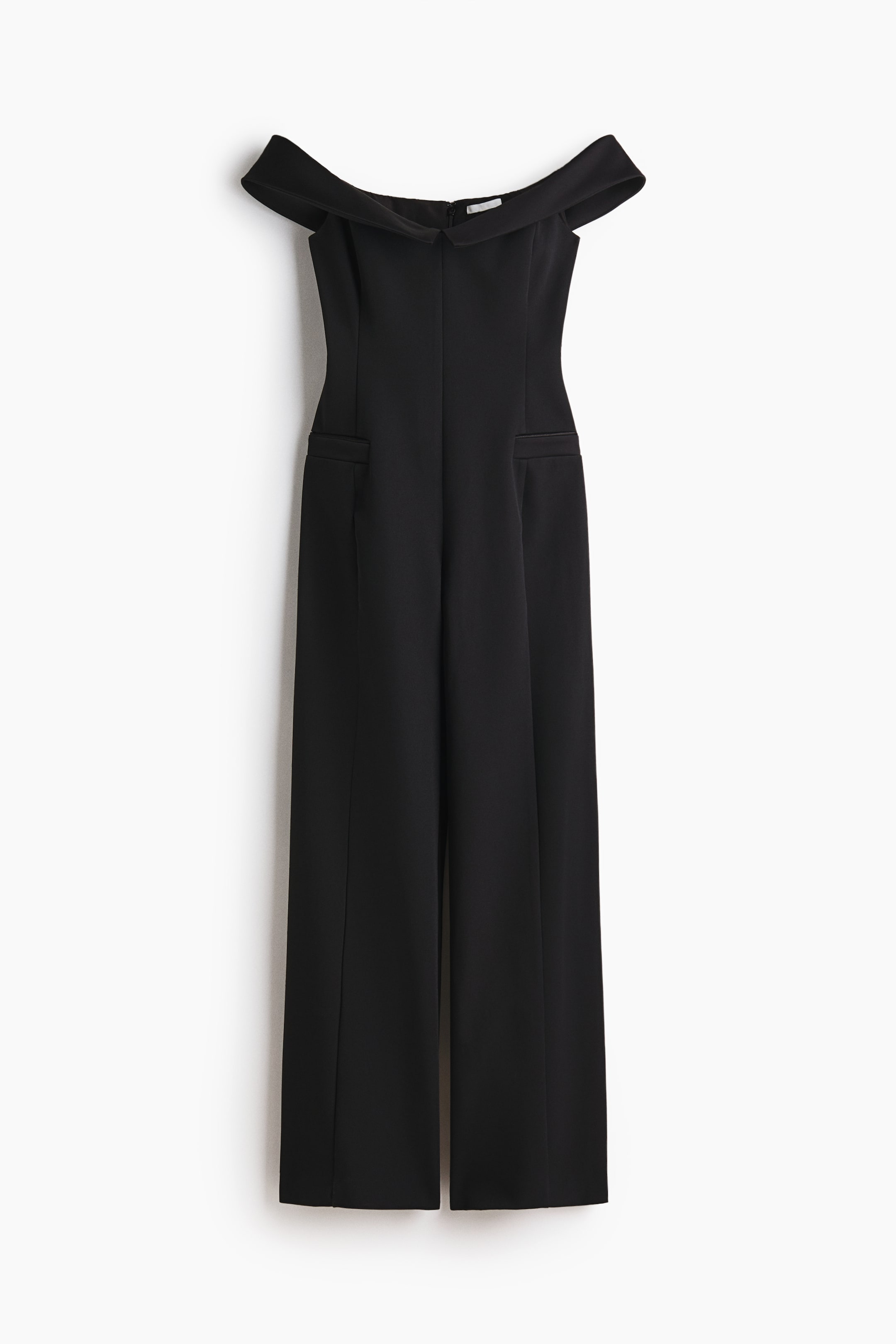 拡大画像を表示: Off-the-shoulder jumpsuit - ブラック - レディース | H&M JP 4