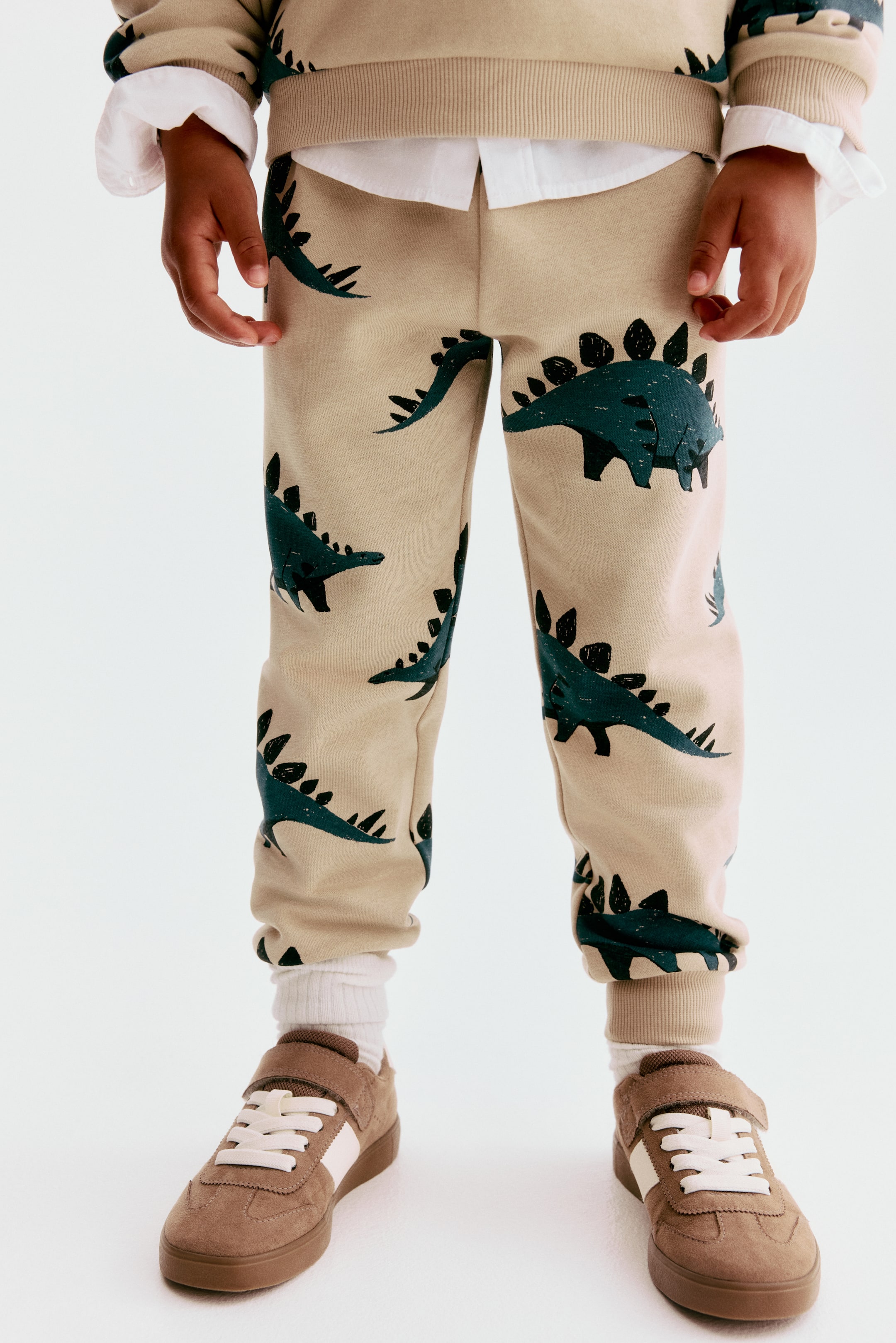 Детские брюки H&M Printed Sweatpant Joggers — фото 3