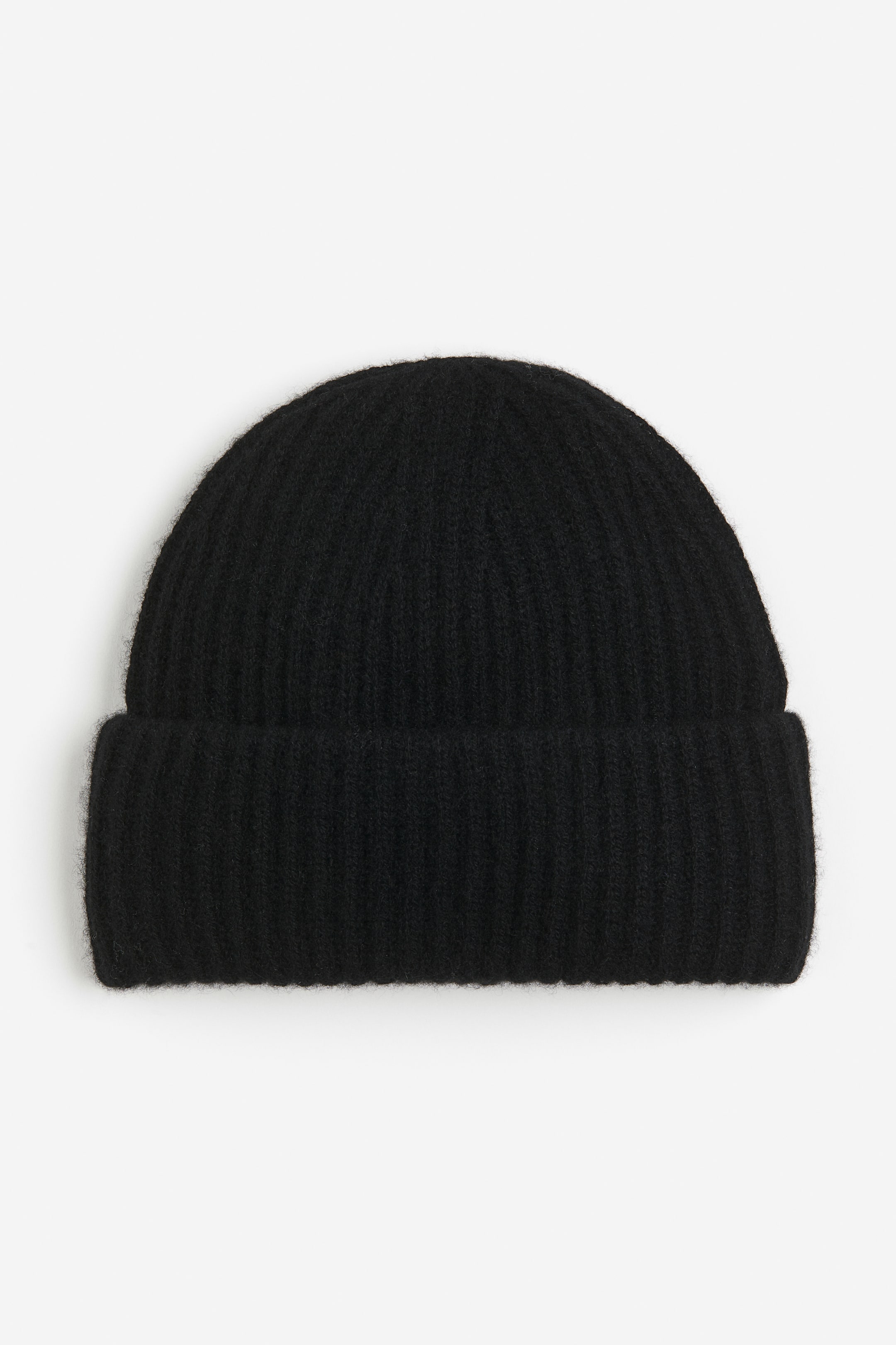 Rib-knit Cashmere Hat