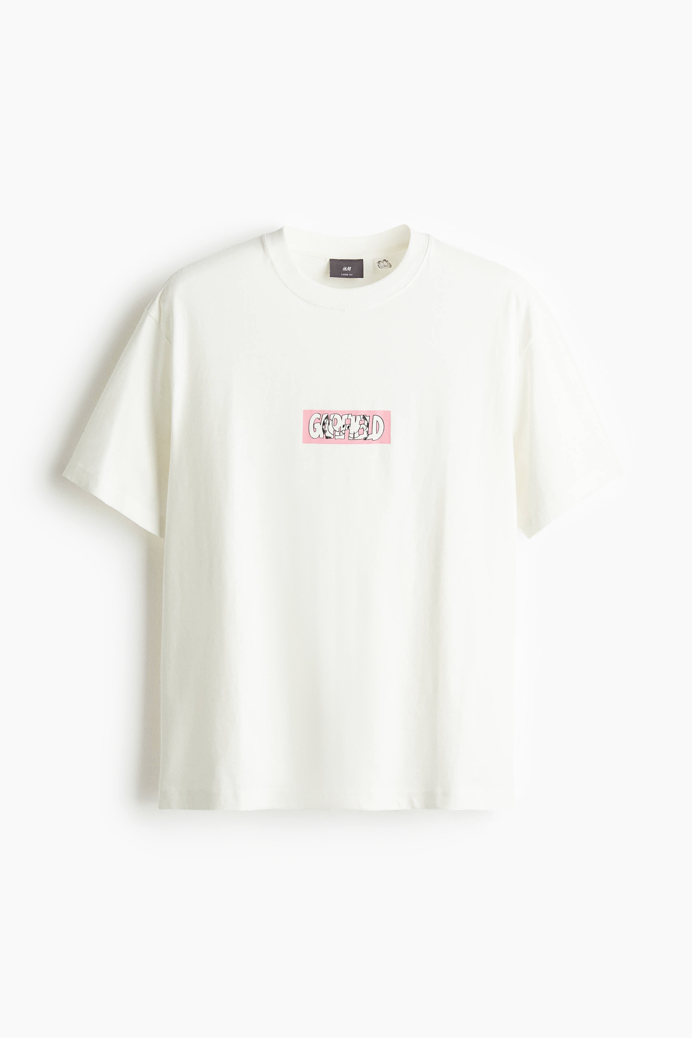 Loose-Fit Printed T-Shirt - White/Rick and Morty - Men | H&M US