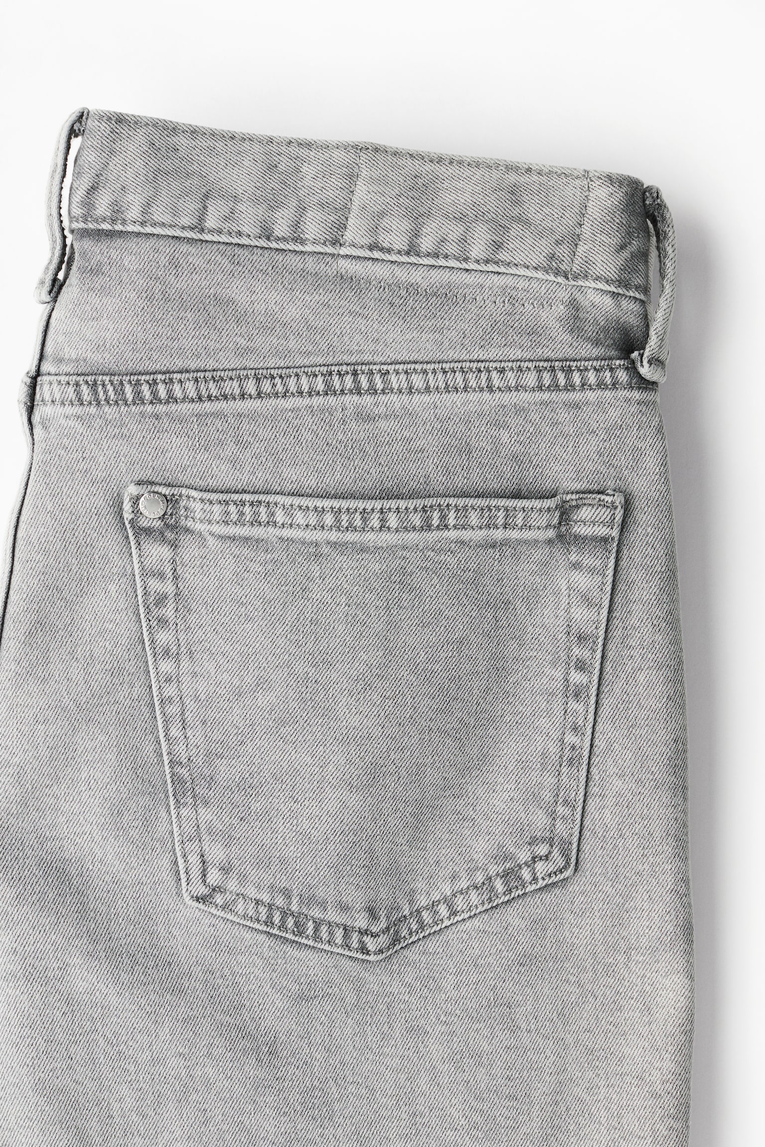 Regular Denim Shorts - Light denim grey/Dark denim blue/Black/Light denim blue - 4