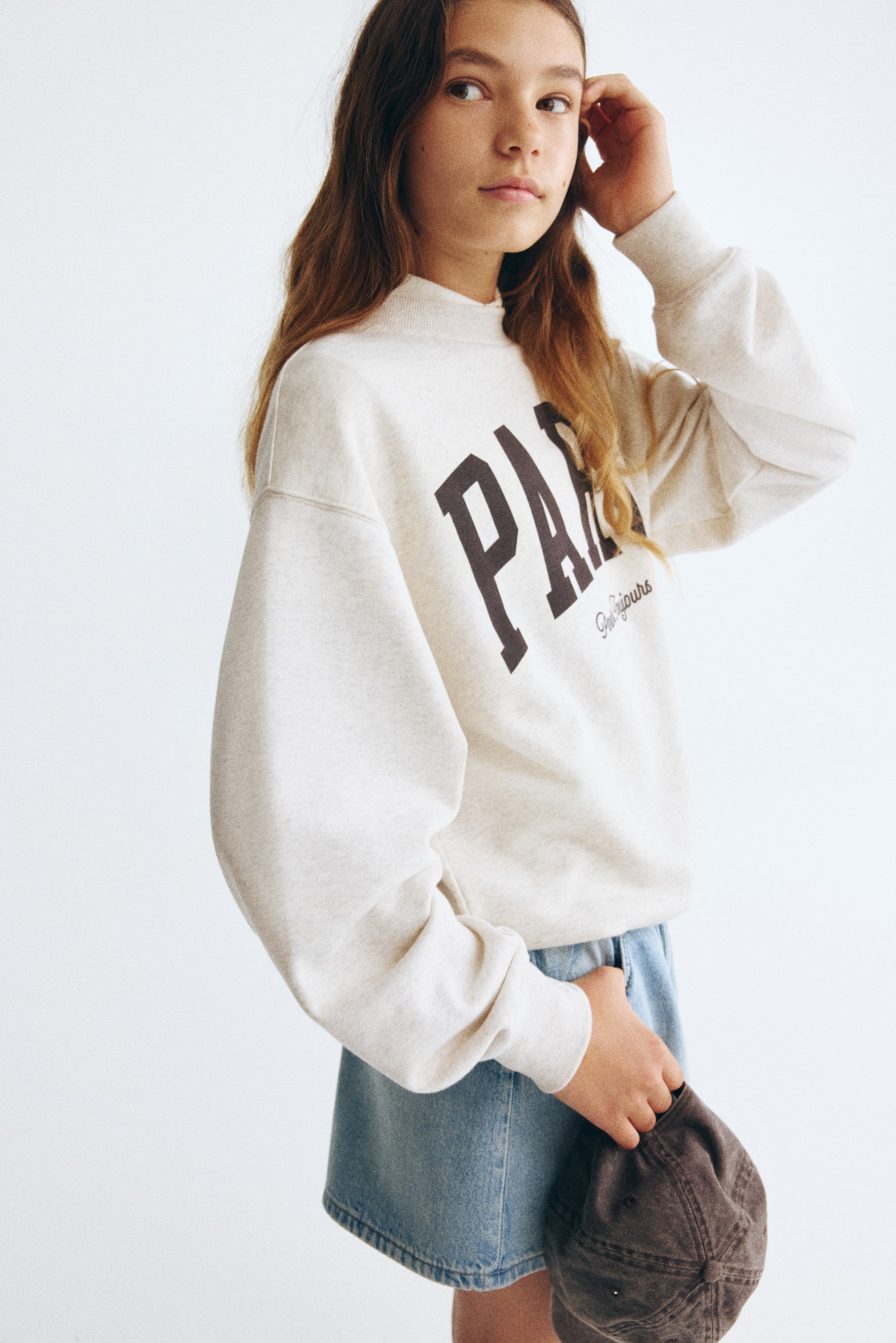Детские худи H&M Sweatshirt with Printed Motif — фото 3