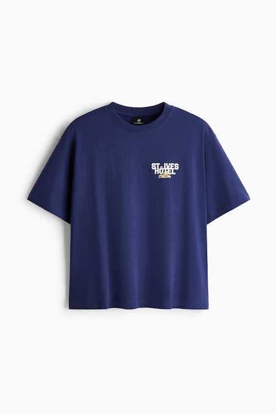 Мужские футболки H&M Relaxed-Fit Printed T-Shirt
