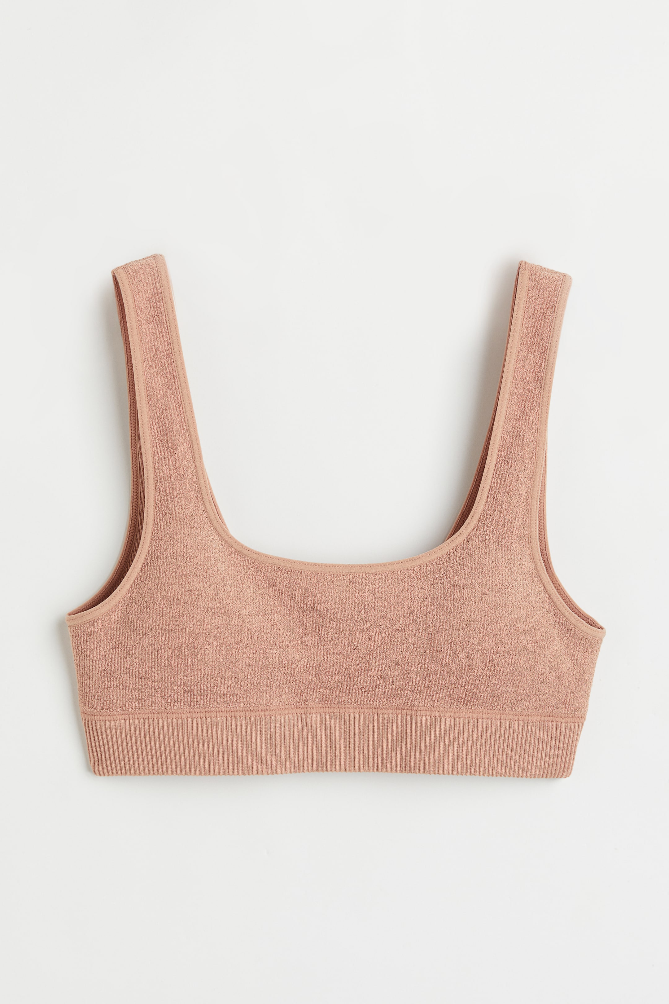 View larger image: Seamless padded bra - Beige-pink - Ladies | H&M 1