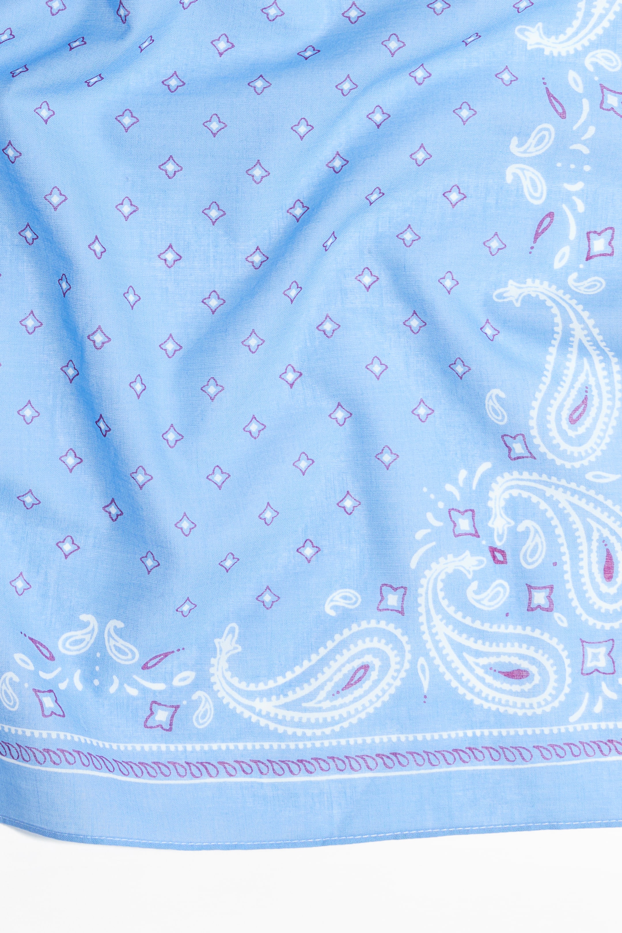 Patterned Cotton Scarf
