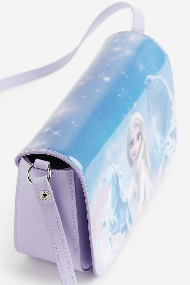 Printed shoulder bag - Light purple/Frozen - 2