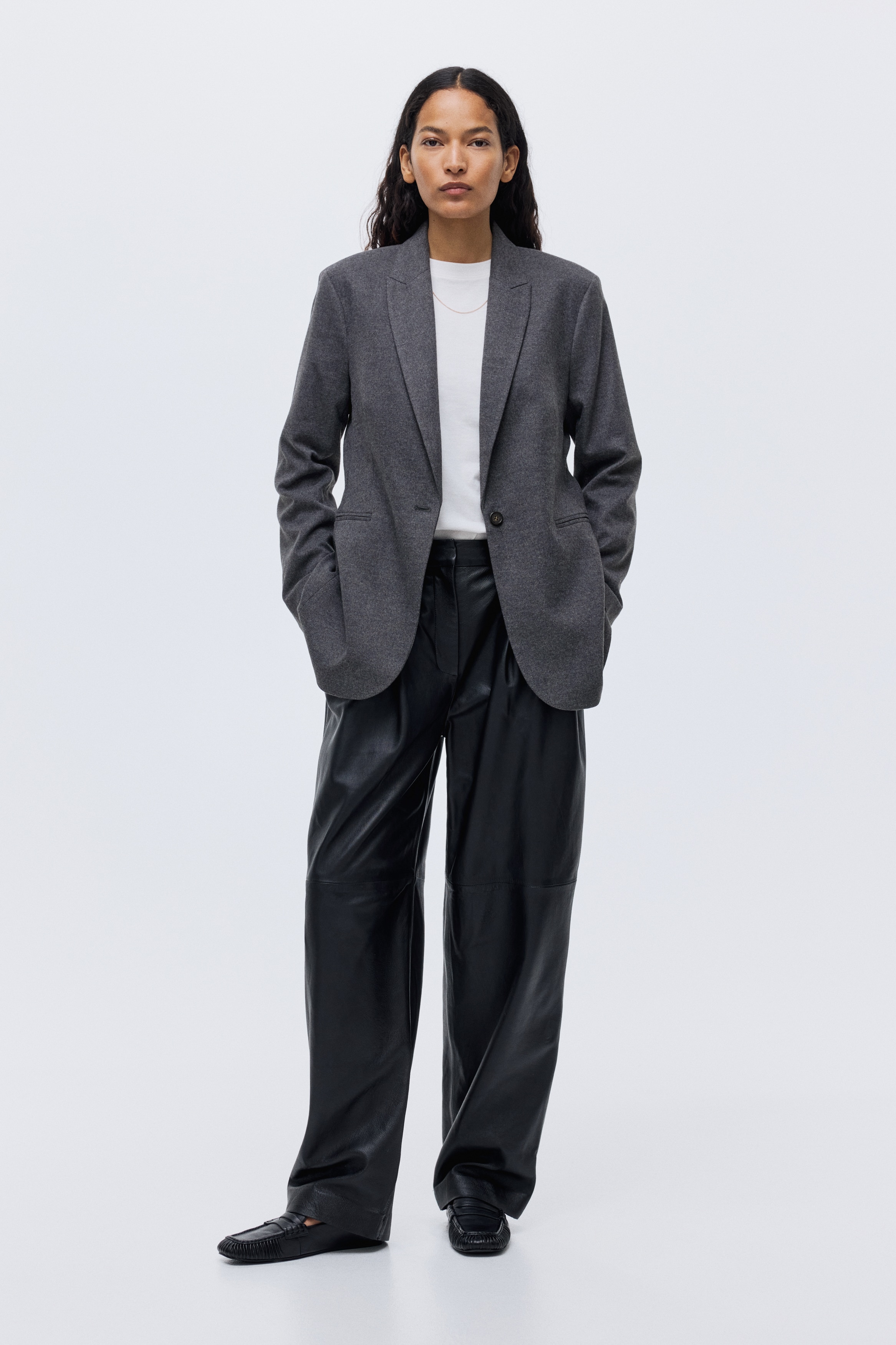 Single-breasted blazer