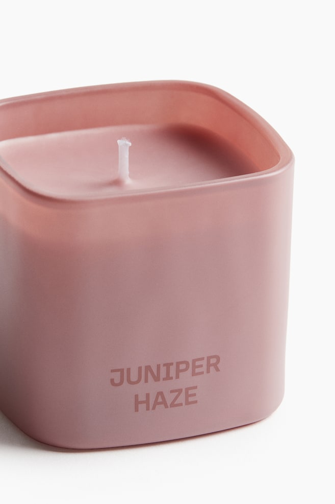 Vela aromática en recipiente de vidrio - Juniper Haze/Dark Honey/White Orchid/Golden Saffron - 3