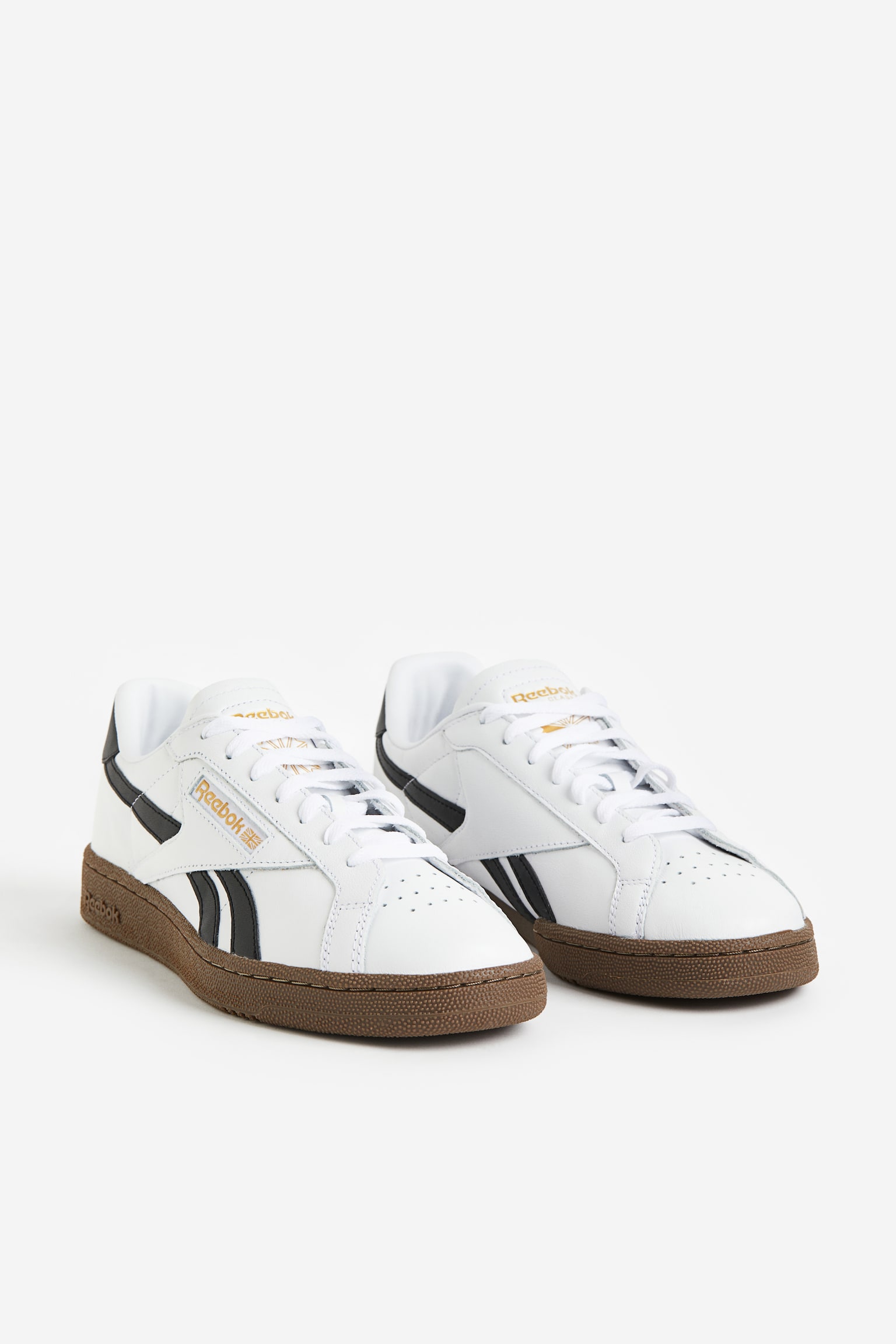 Reebok Club C Grounds Uk - White/black/gum - 5