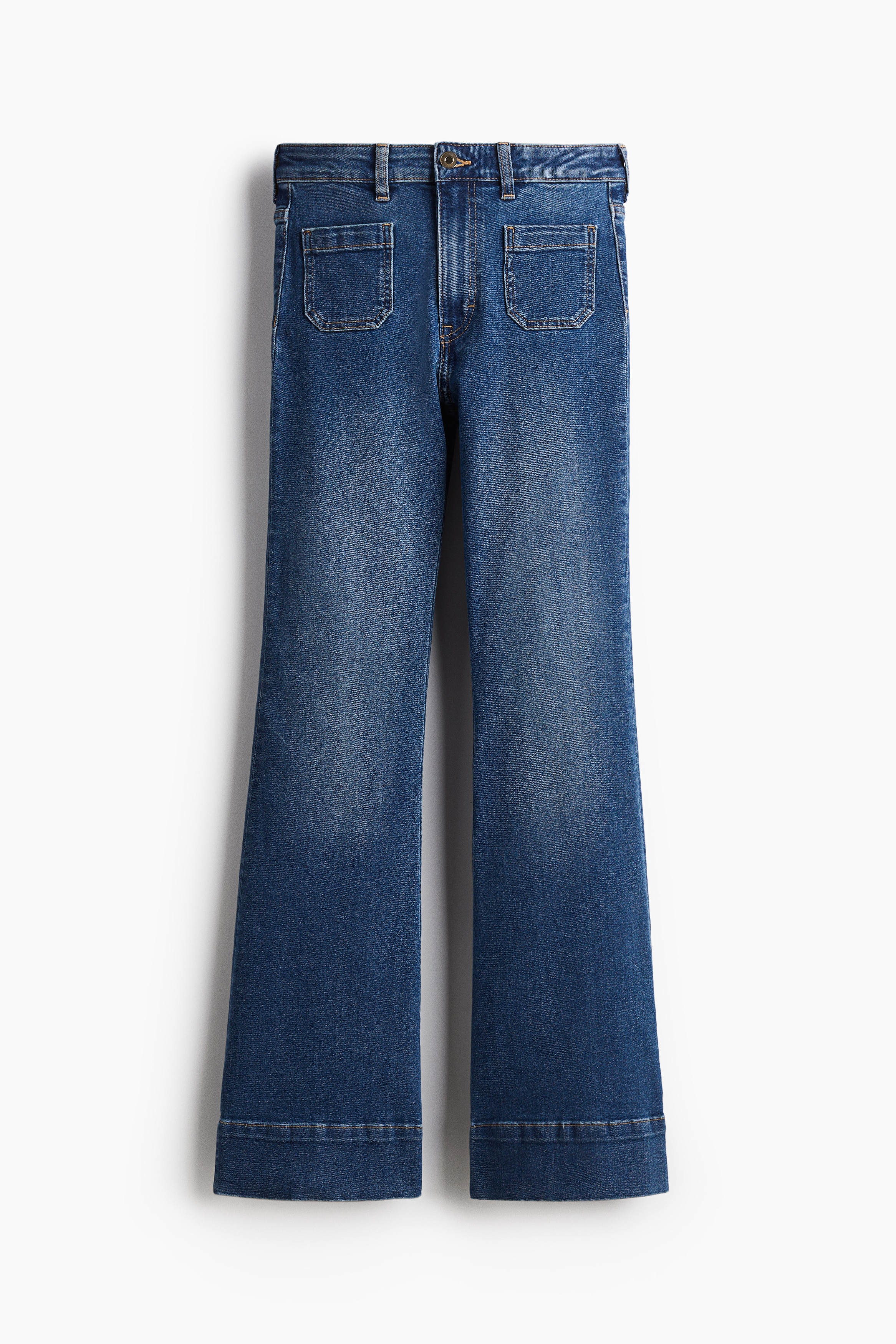 Bootcut High Jeans - Azul denim/Azul denim oscuro/Negro denim