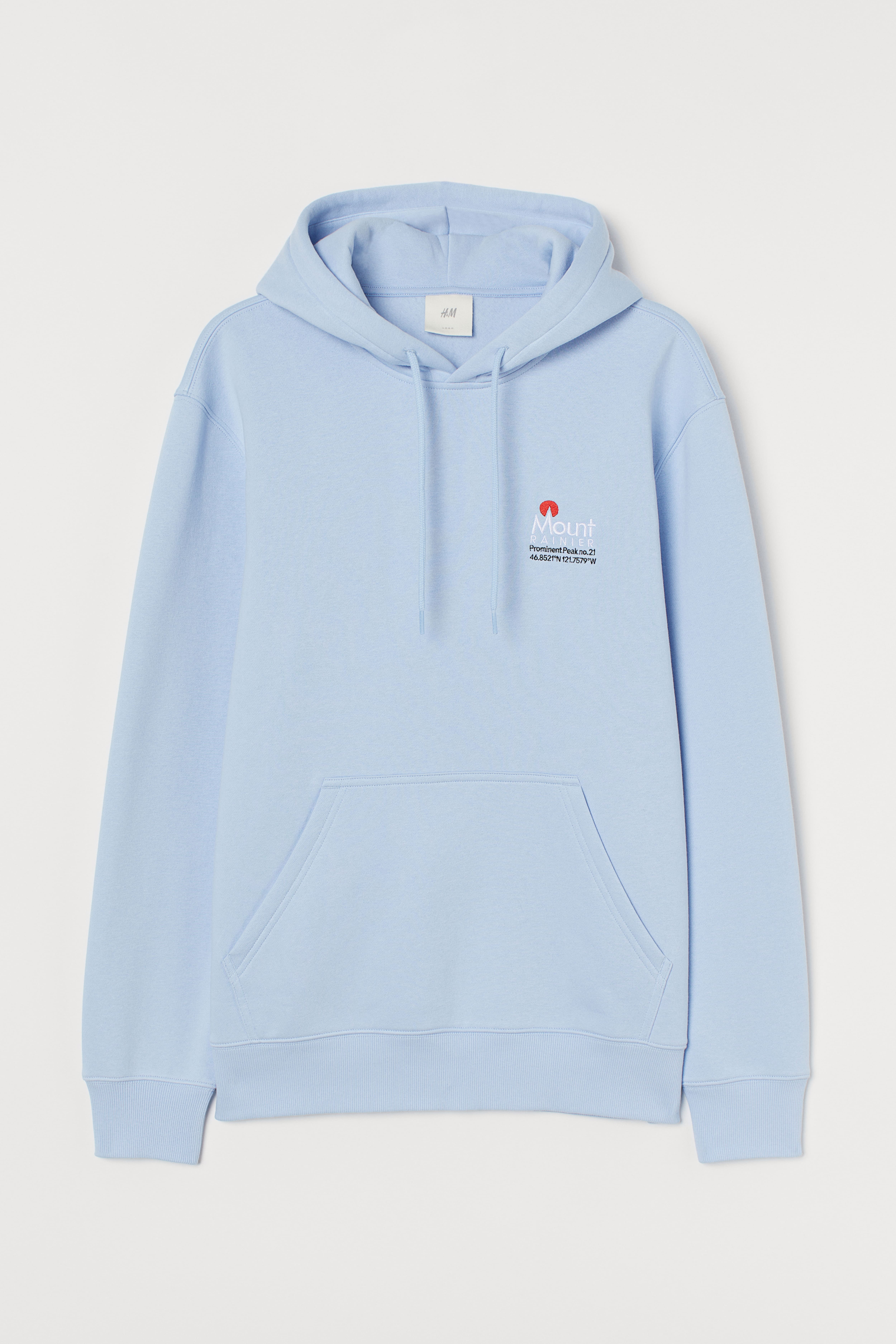 Baby blue hoodie h&m best sale