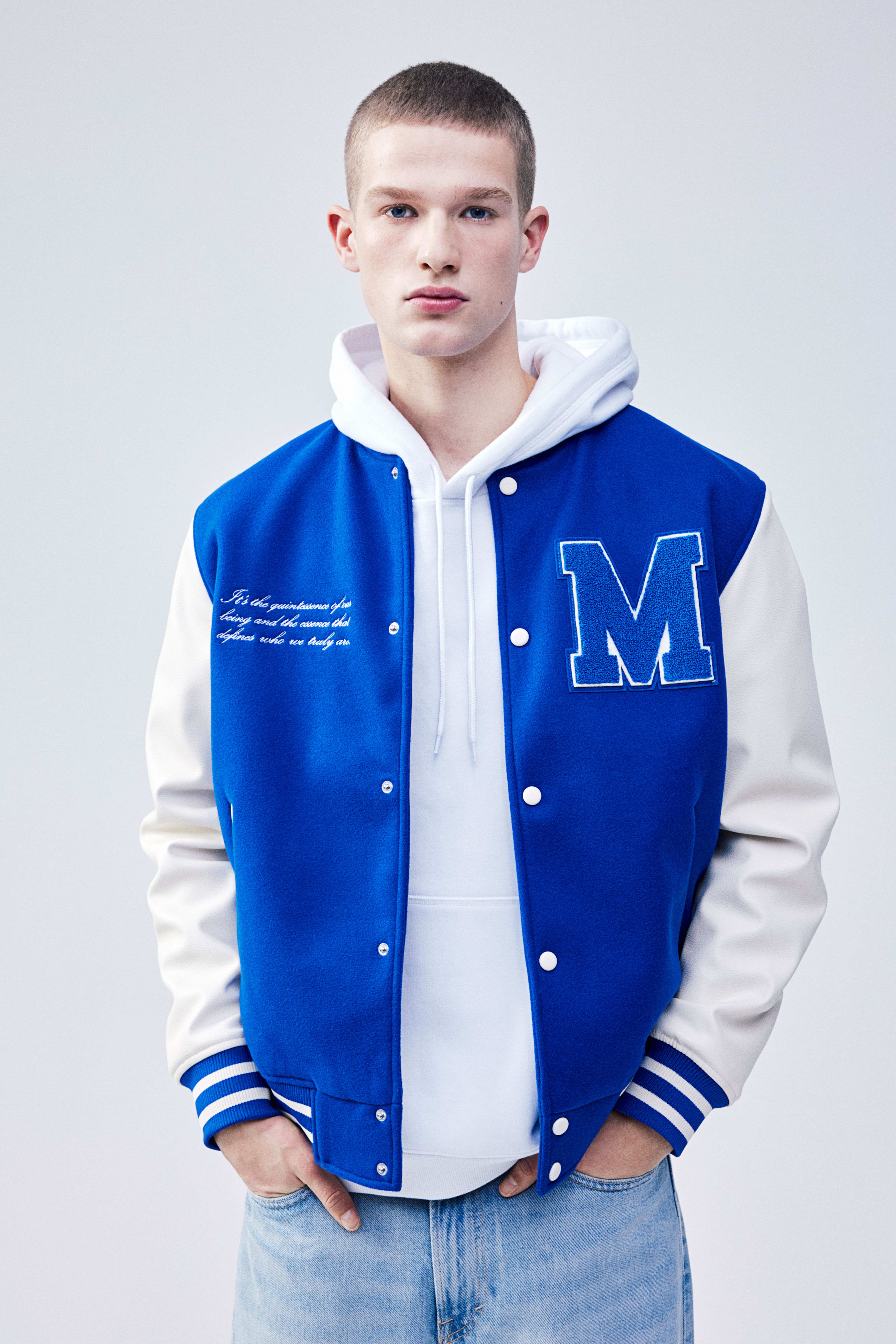 Baseball jacket h&m sale