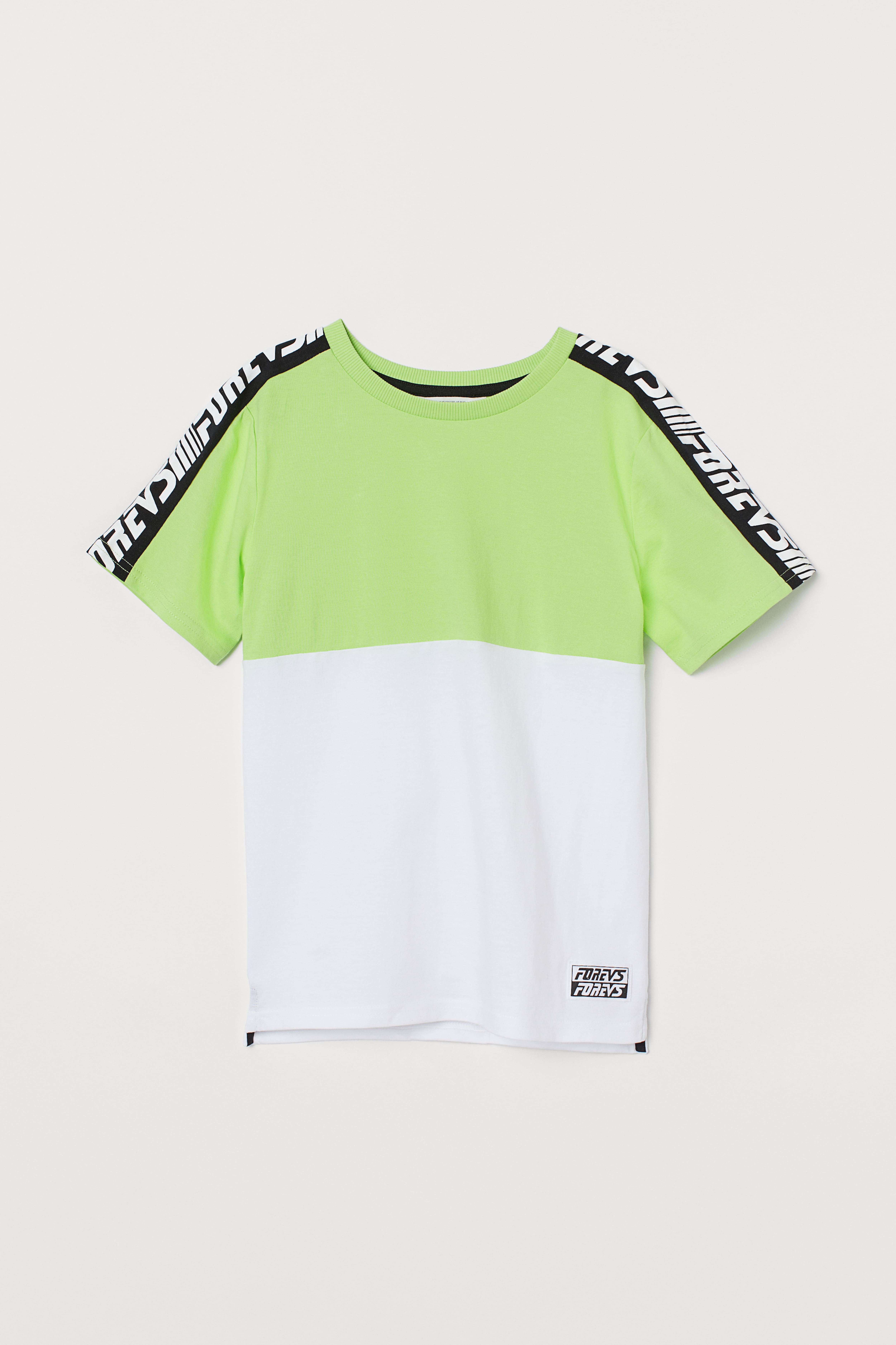 Color block T shirt