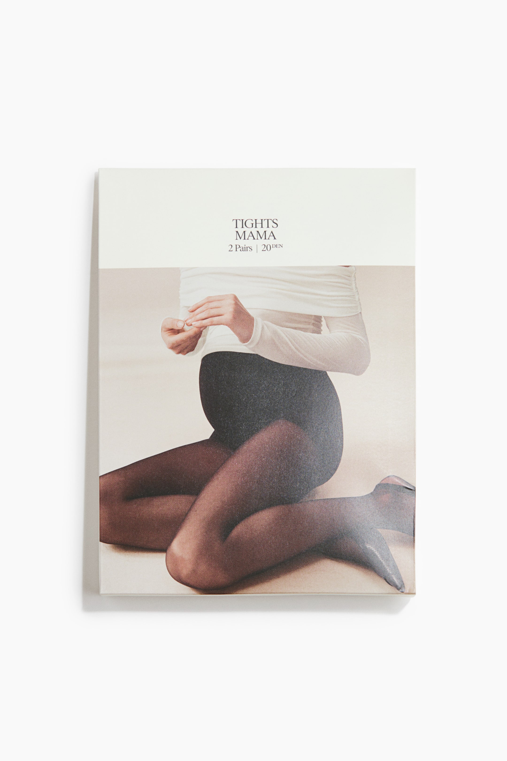 View larger image: MAMA 2-pack tights 20 denier with Lycra® - Light brown - Ladies | H&M 1