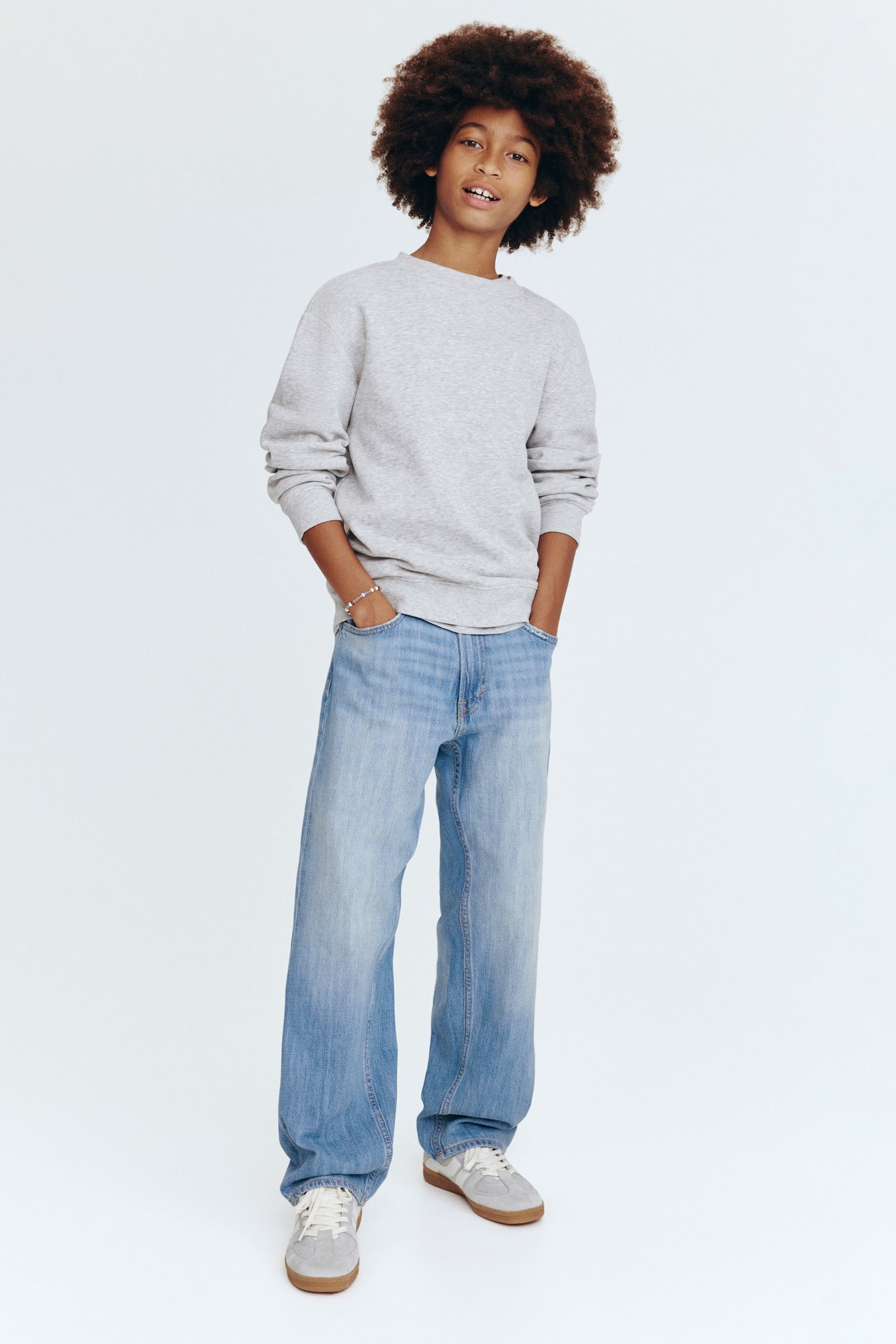 Jean Coupe décontractée - Bleu denim/Gris clair/Noir denim/Bleu denim clair/Bleu denim clair/Bleu denim clair - 1