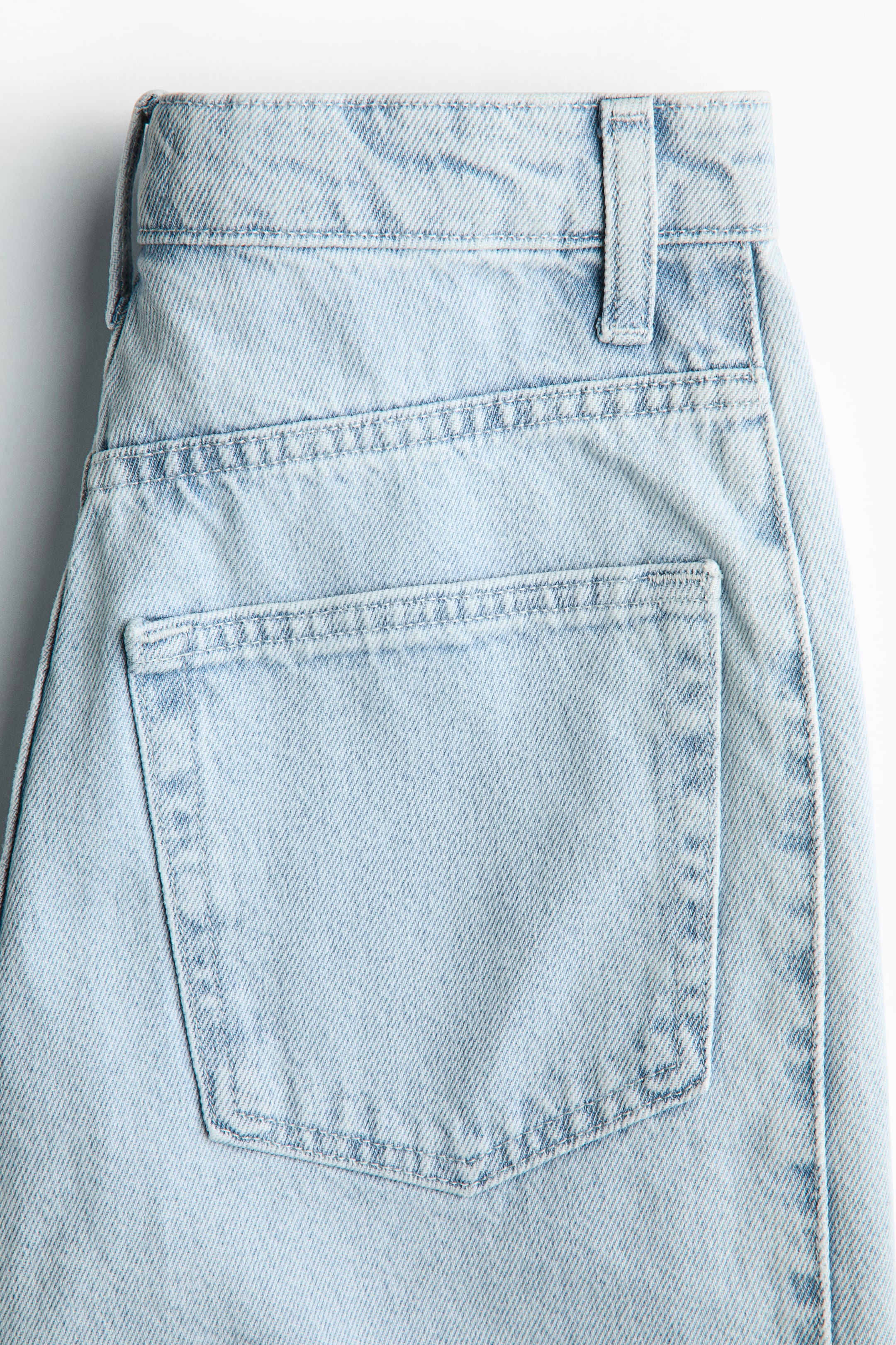 Denim Bermuda Shorts