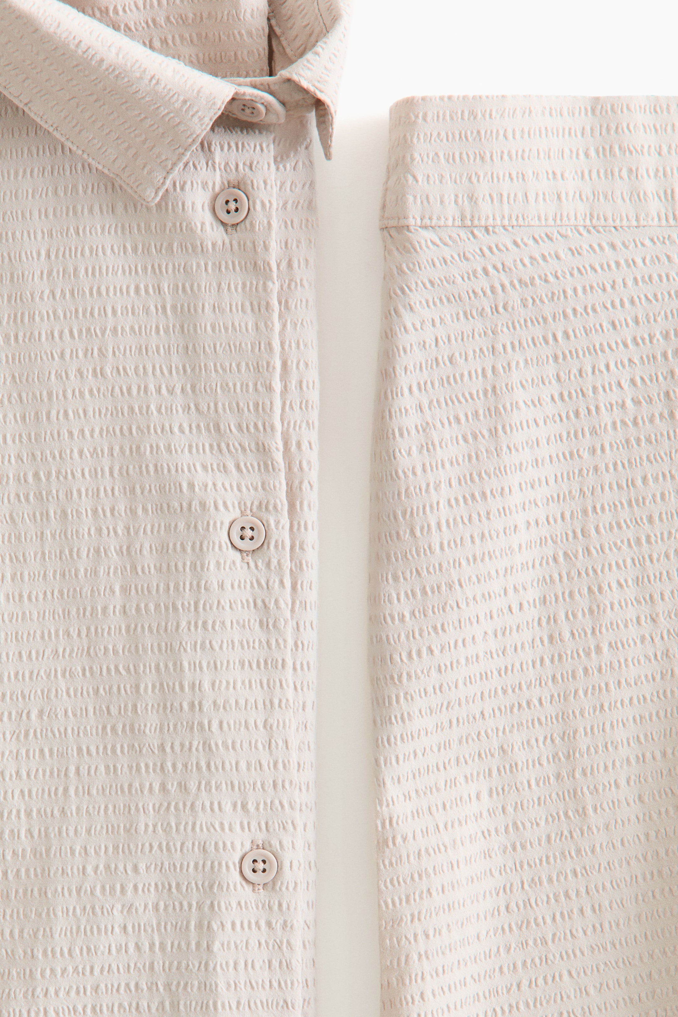 Cotton Seersucker Pajamas