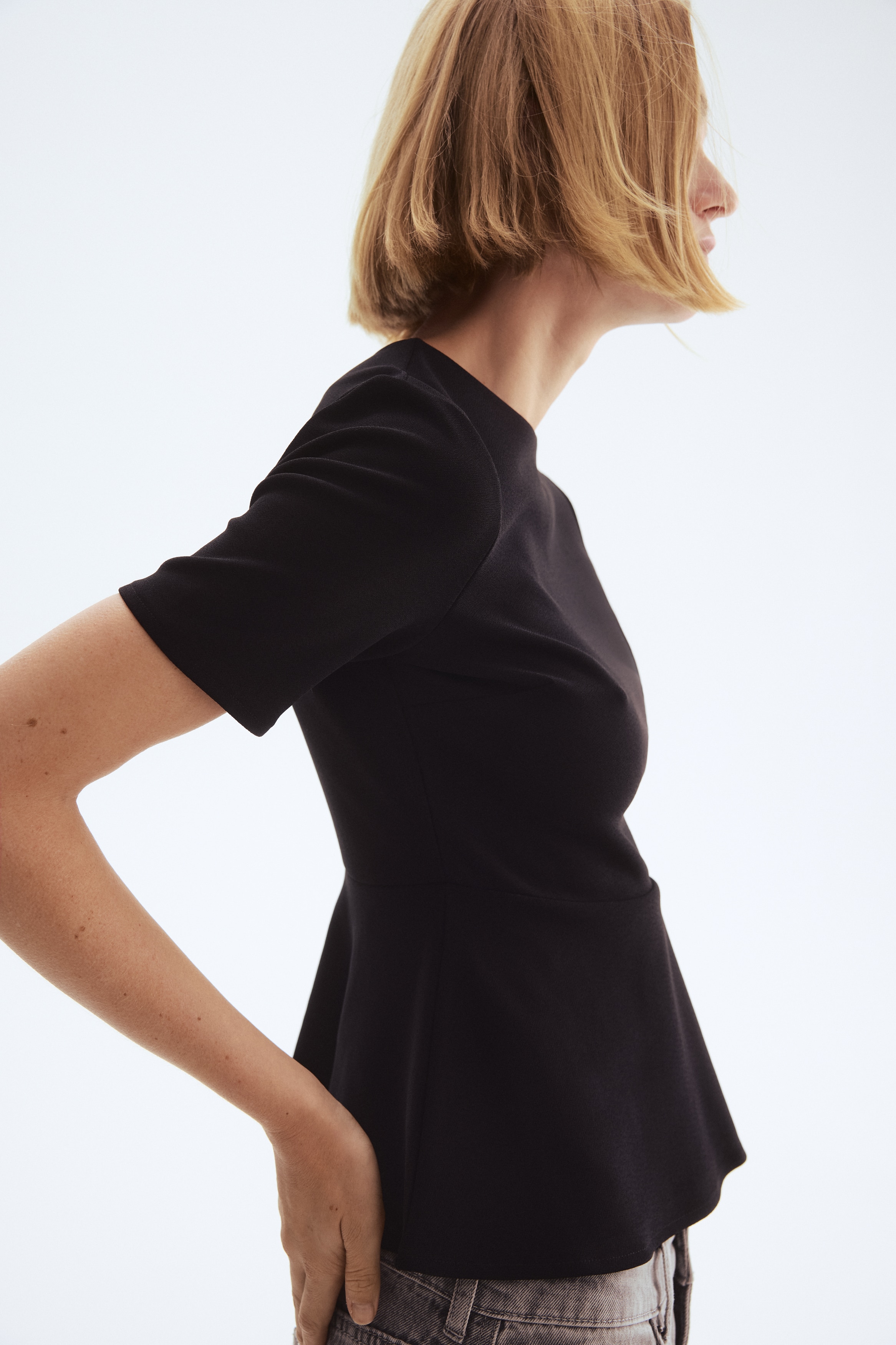Peplum top