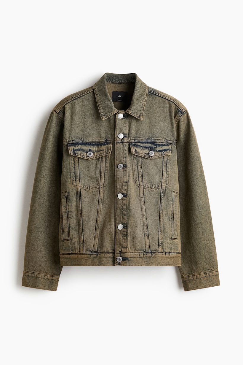 Men's Denim Jackets Hooded, Oversized, More H&M IN