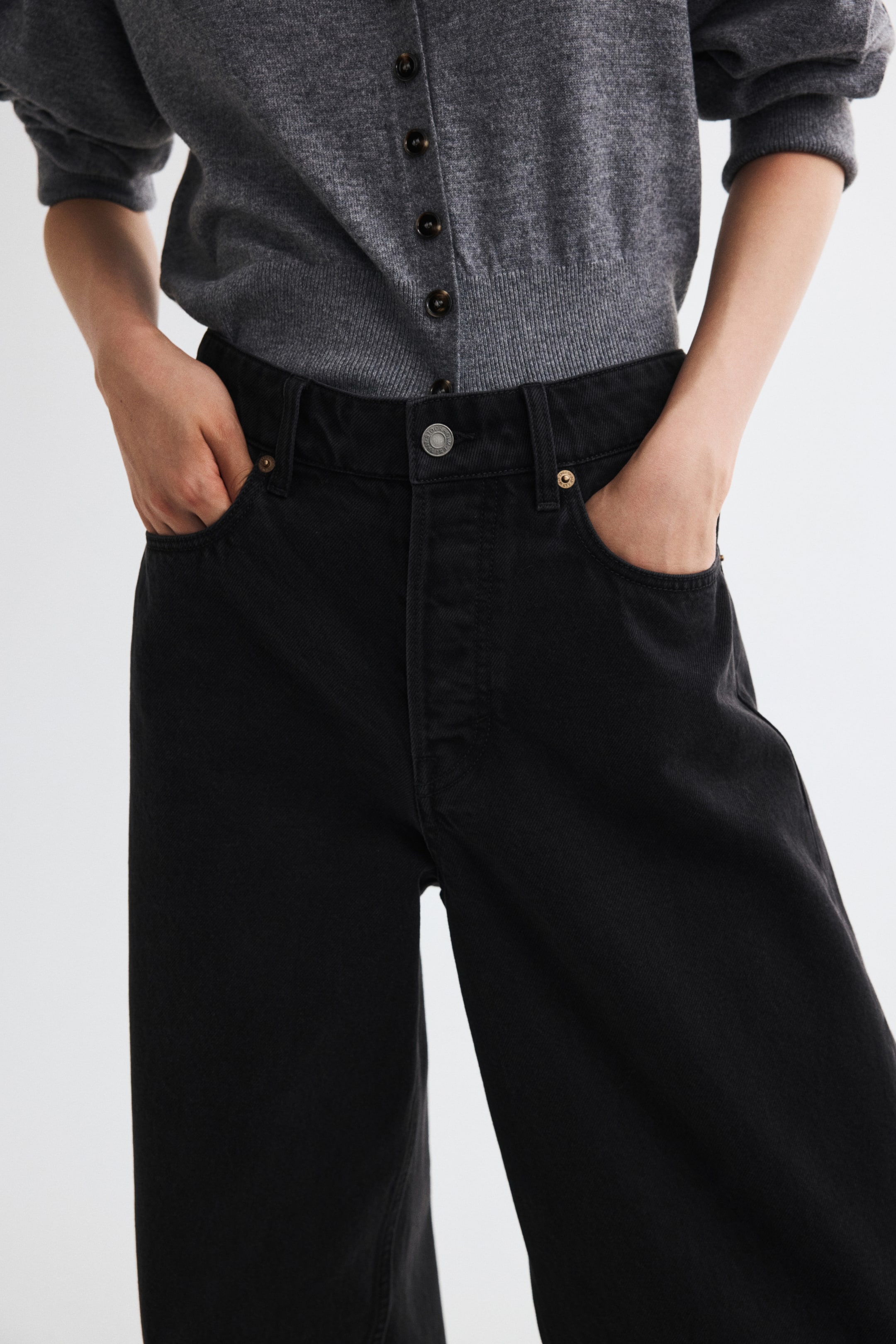 Baggy Regular Waist Jeans
