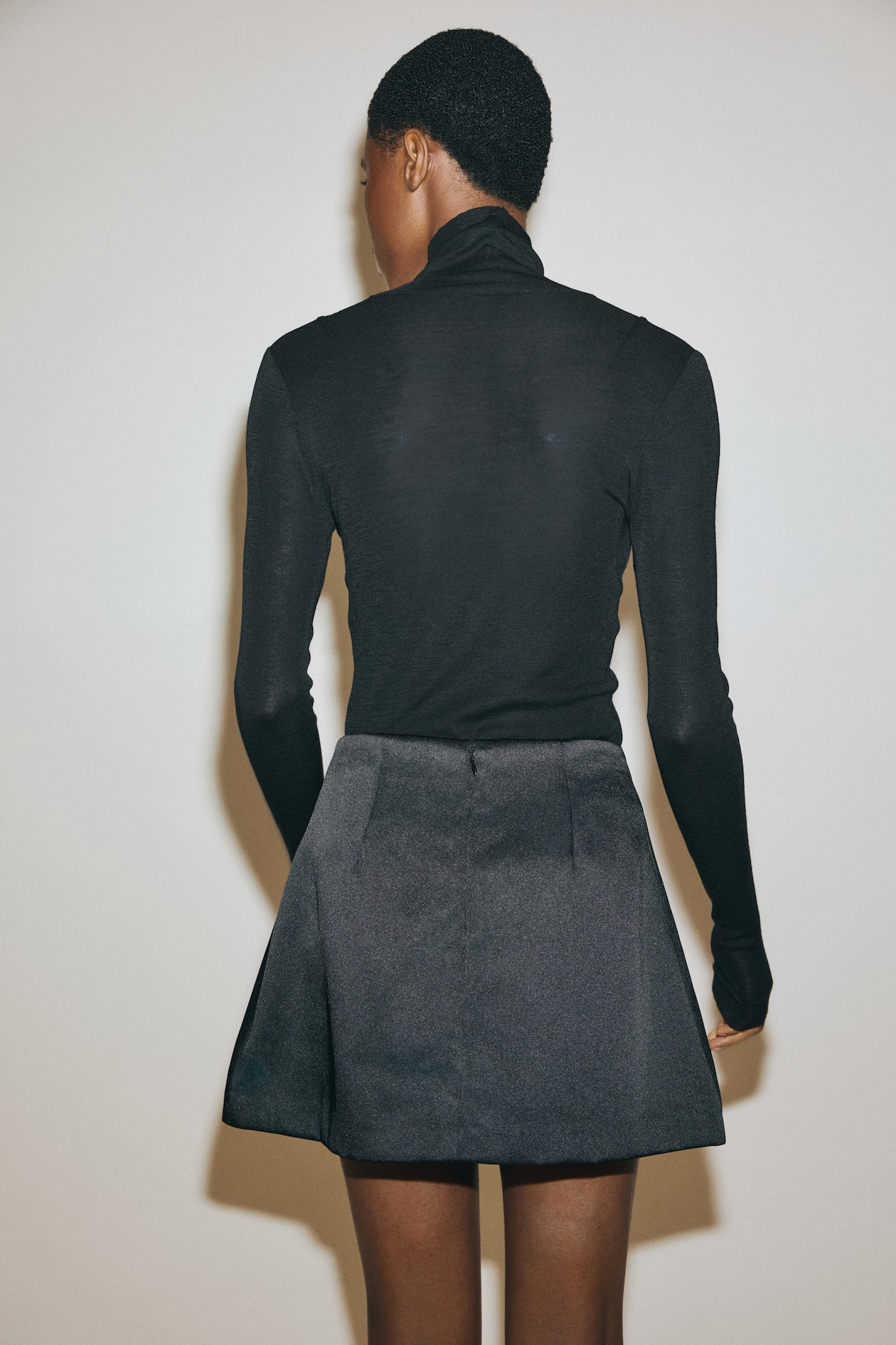 Satin Skirt - image 3
