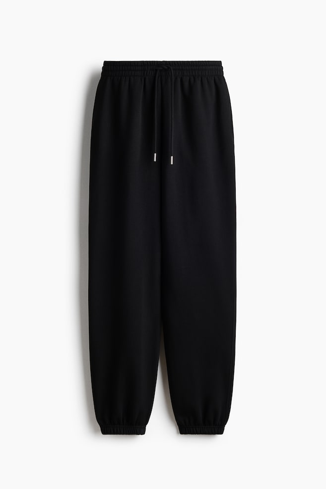 Cotton-blend Sweatpants - Black/Light dusty pink/Light grey marl/Black/Light beige/Light yellow/Gray melange/Gray - 1