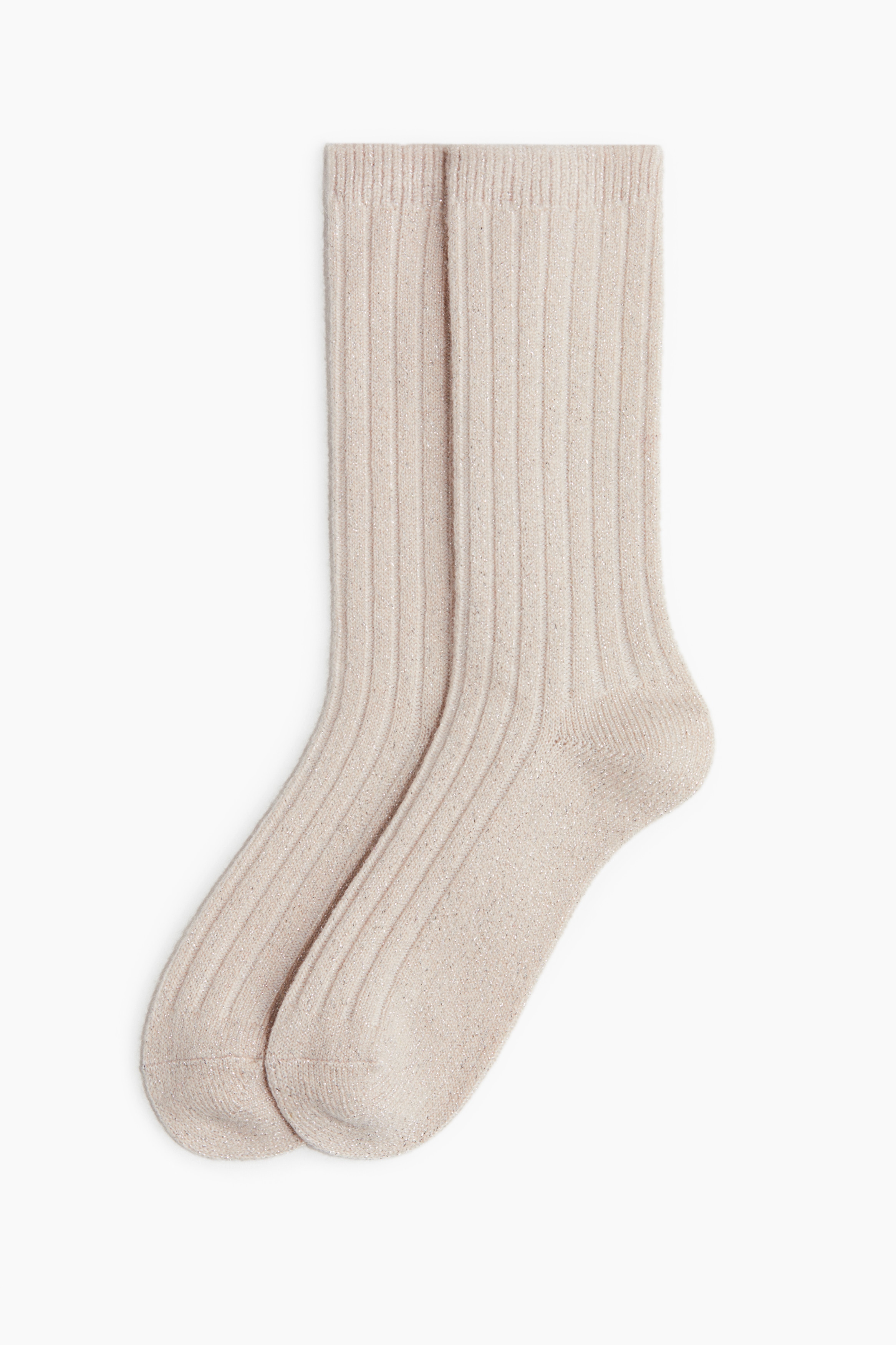 Κάλτσες με χρυσοκλωστή - Ανοιχτό σάπιο μήλο