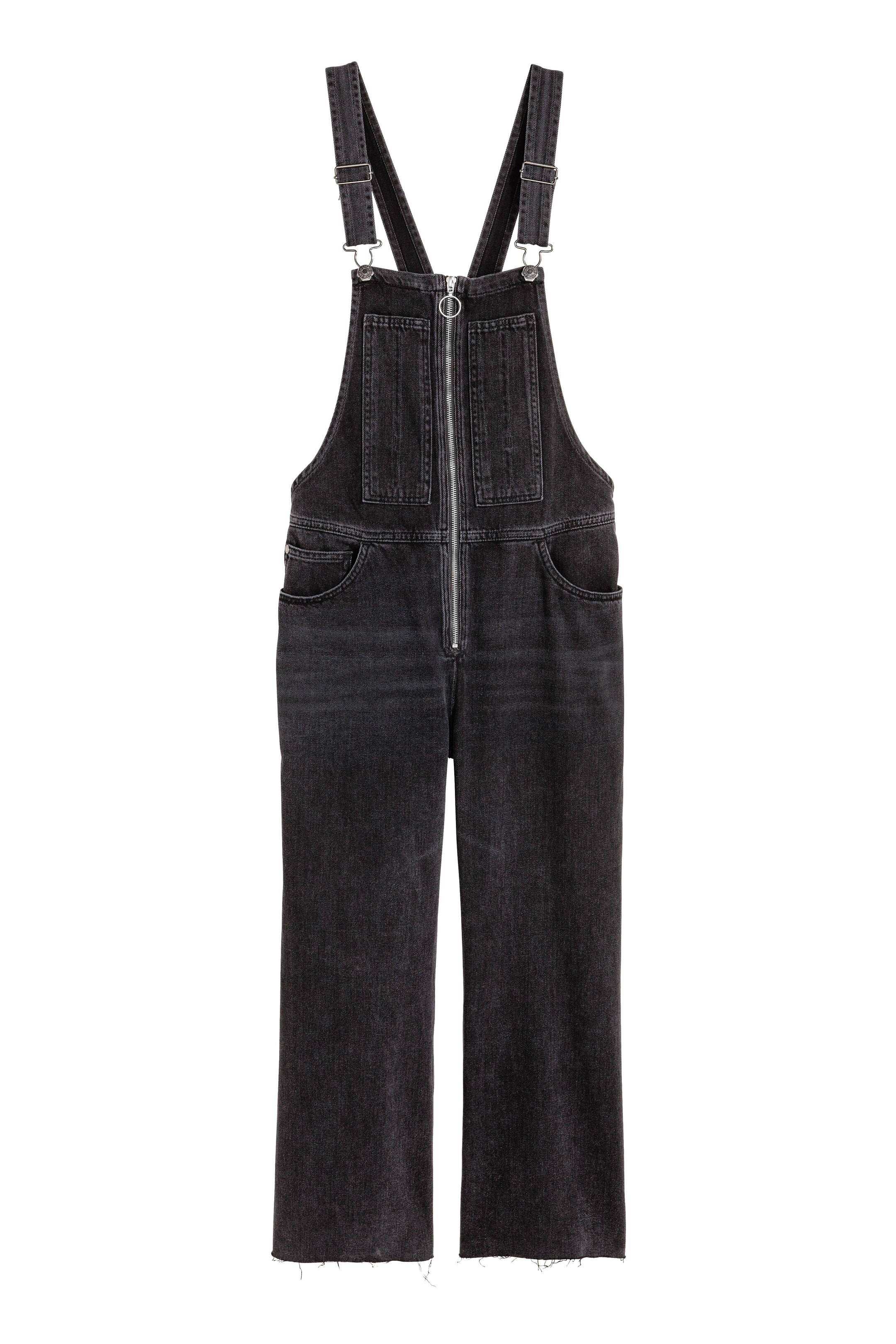View larger image: Denim dungarees - Black - Ladies | H&M GB 1