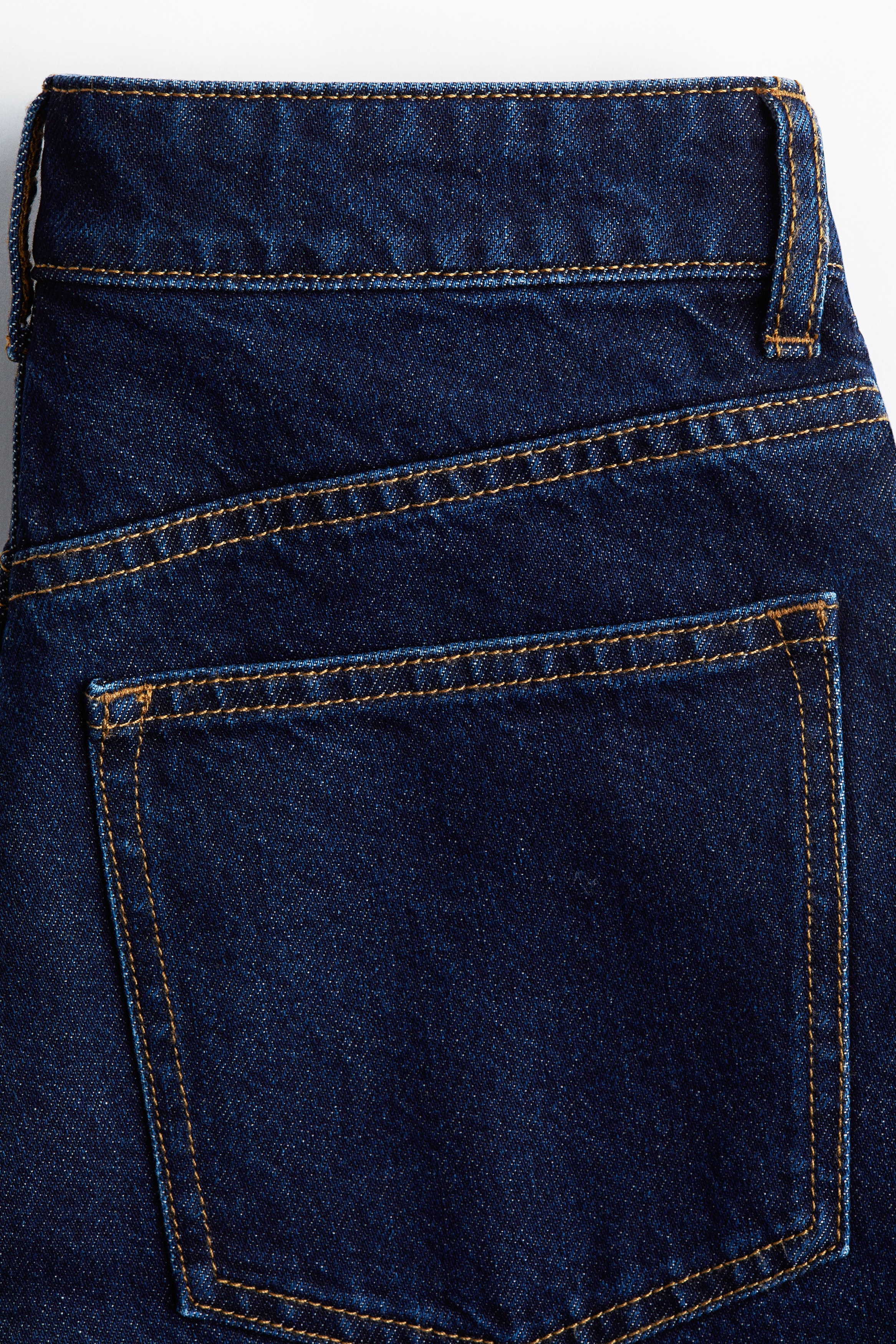 Denim Bermuda shorts