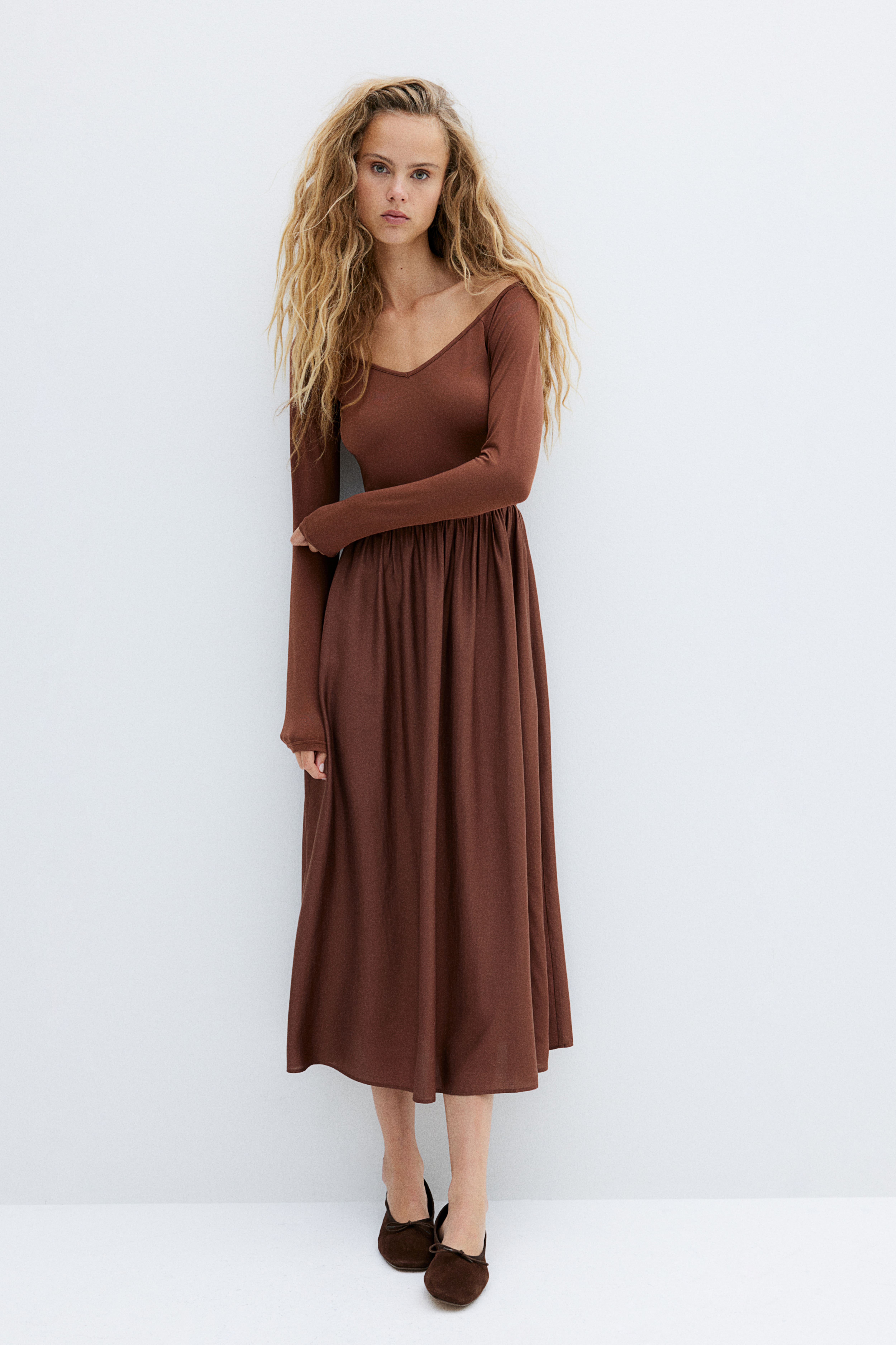 HM Off-Shoulder-Kleid