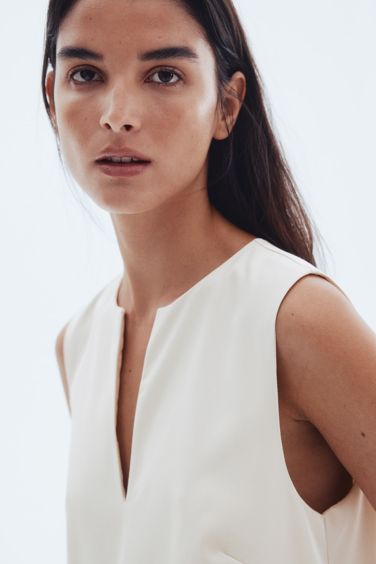 Twill Shift Dress - image 3