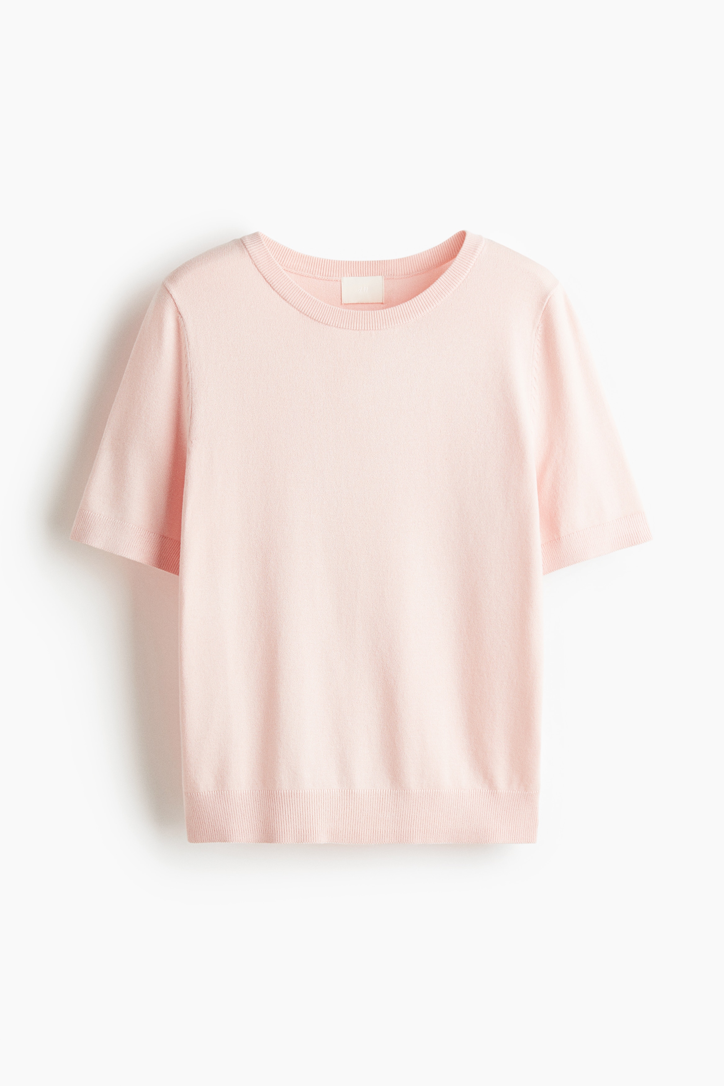 Fine-knit top - Light pink/Beige/Navy blue/Light blue